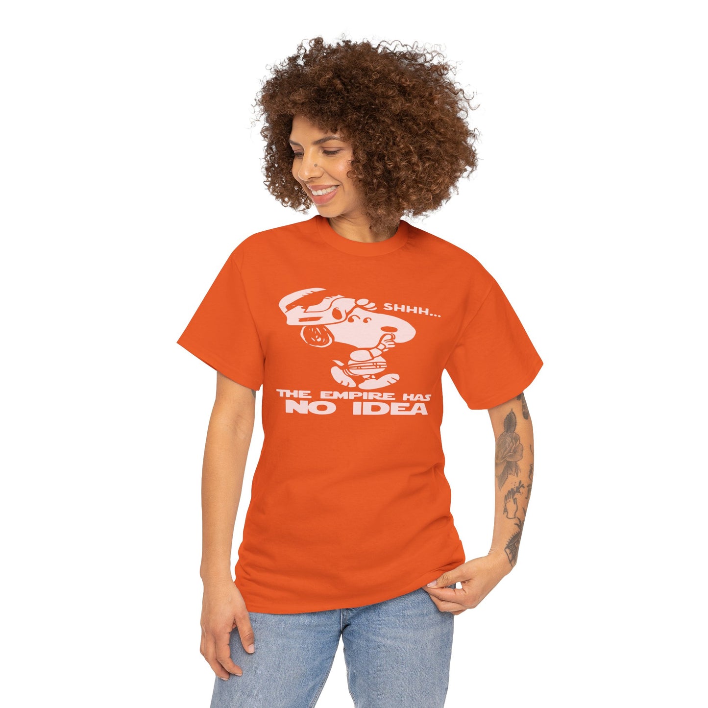 Galaxy Humor Unisex Heavy Cotton Tee - Fun for Sci-Fi Fans, Casual Wear, Gift for Birthdays, Geek Culture