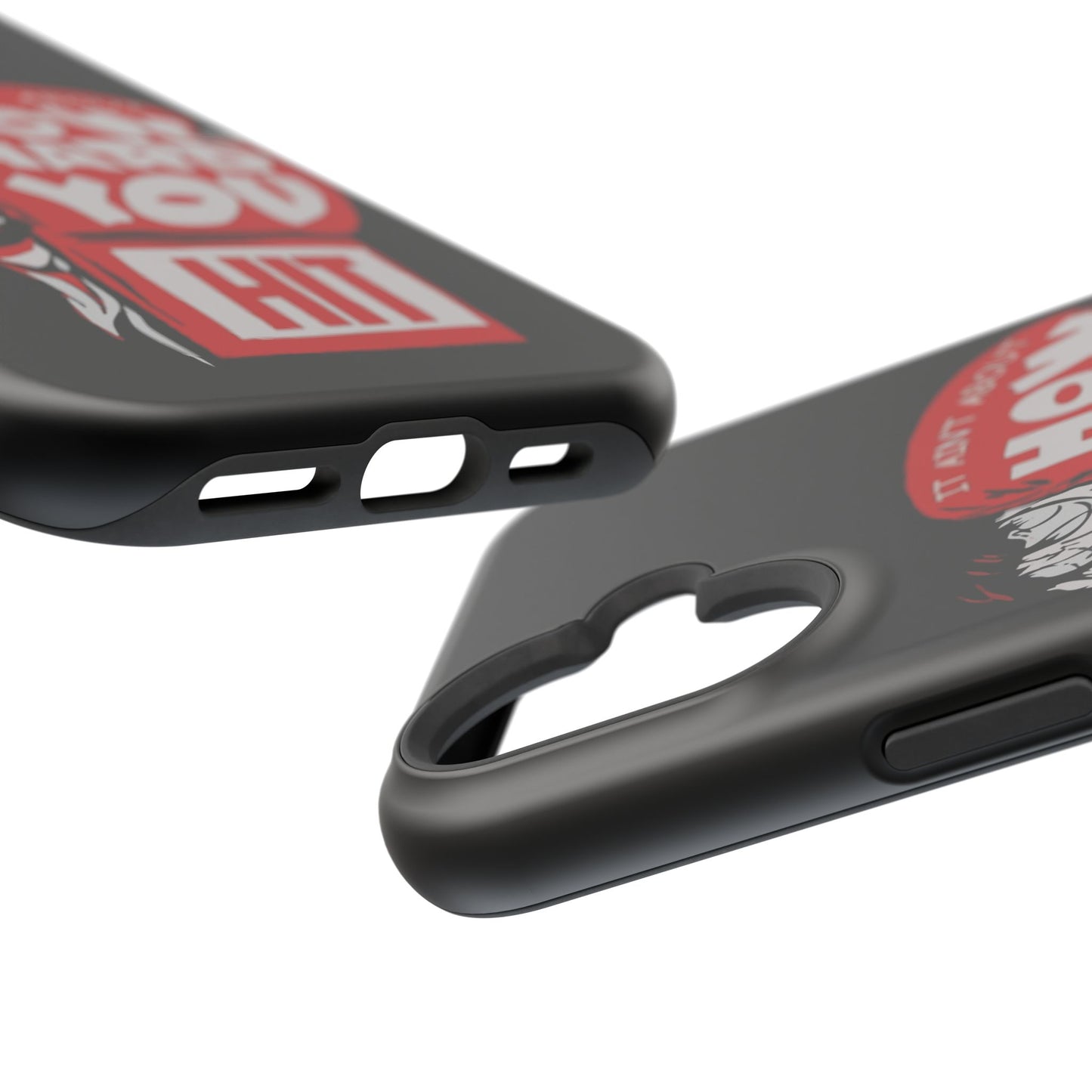 Impact-Resistant Phone Case, Rugged Smartphone Cover, Tough Phone Protection, Inspirational Gift, Motivational Tech Accessory