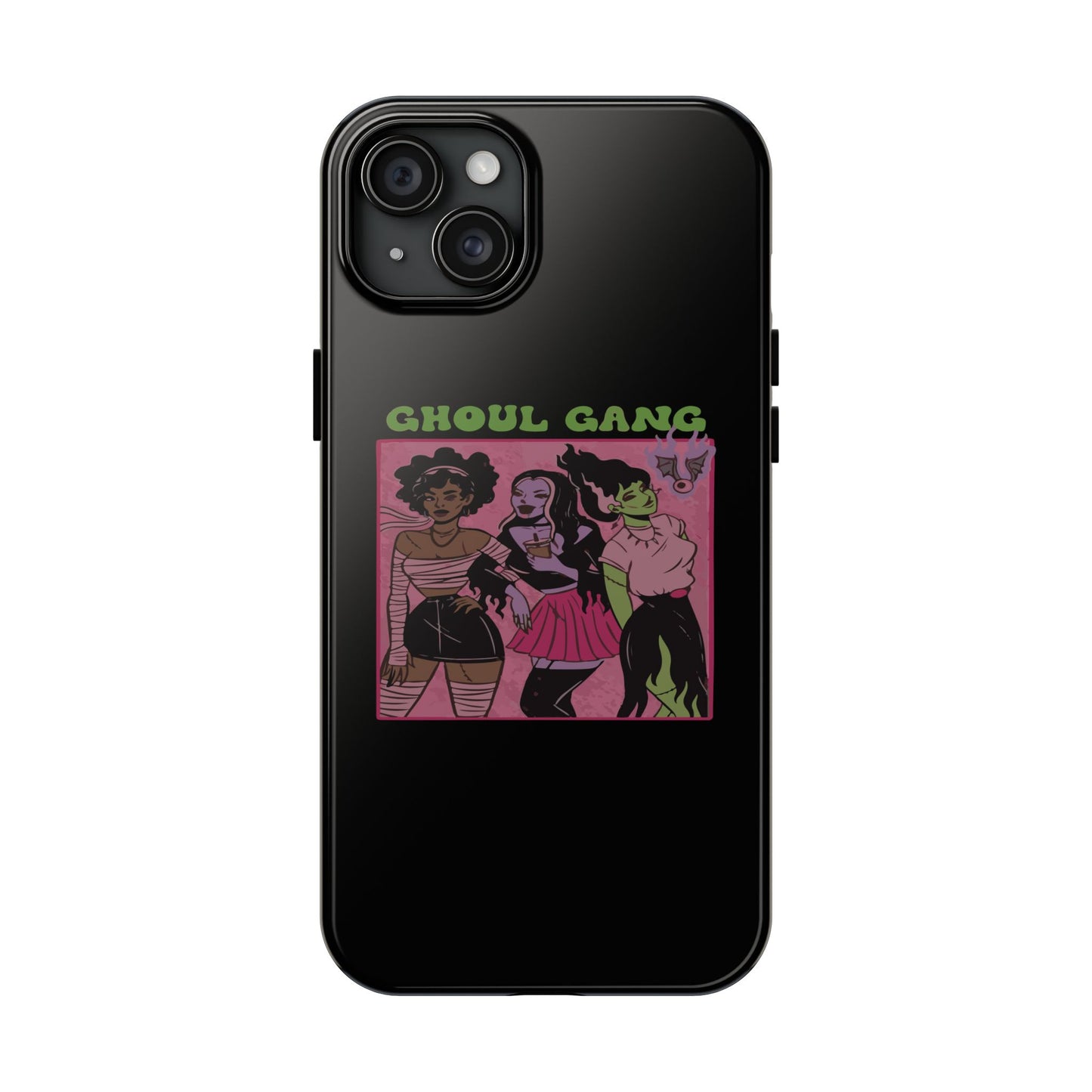 Ghoul Gang Tough Phone Cases | Unique Halloween Phone Cover, Cute Protective Case, Trendy Gift for Goth Fans, Spooky Style Accessory