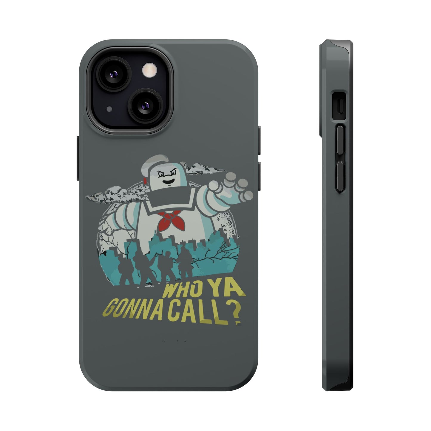 Ghostbuster-Inspired Tough Phone Case - Who Ya Gonna Call? - Perfect for Fans, Gift for Halloween, Geeky Accessories, Durable Protection