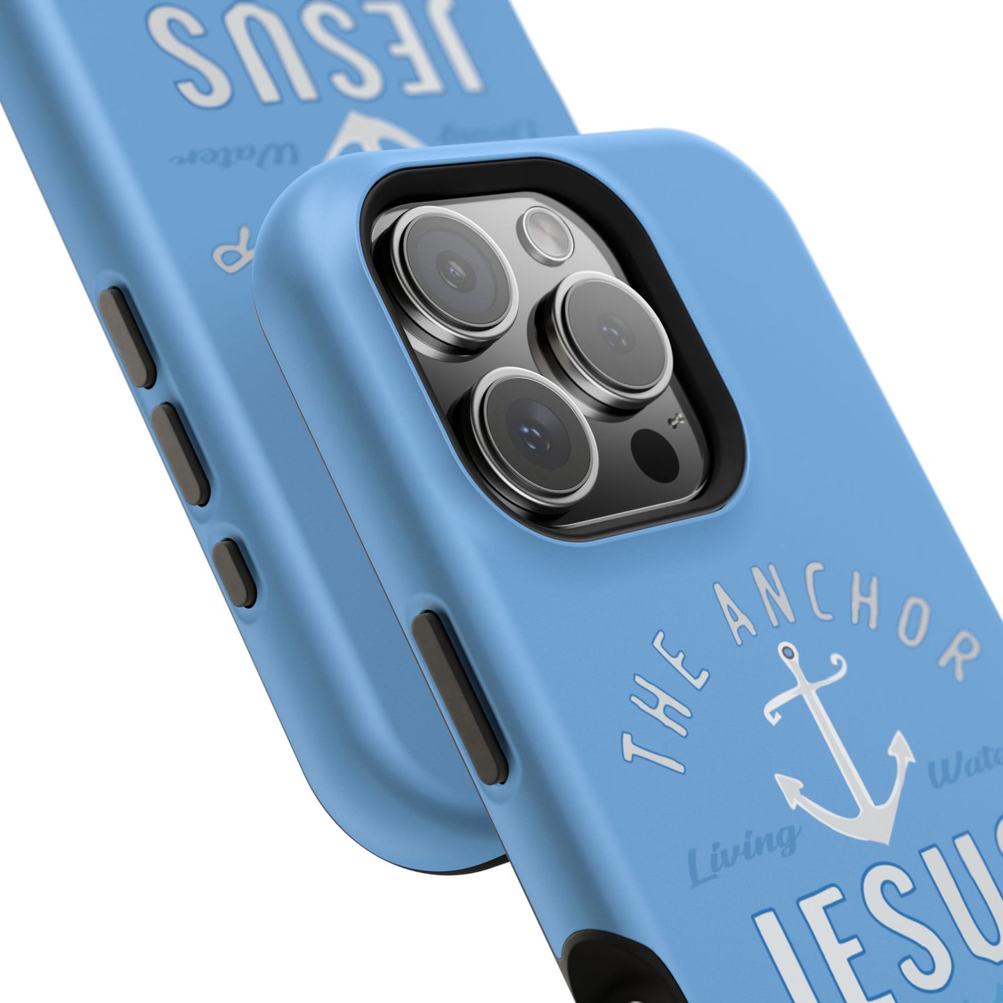 Jesus Anchor Phone Case, Christian Tech Accessories, Inspirational Gifts, Unique Phone Covers, Faith-Based Decor