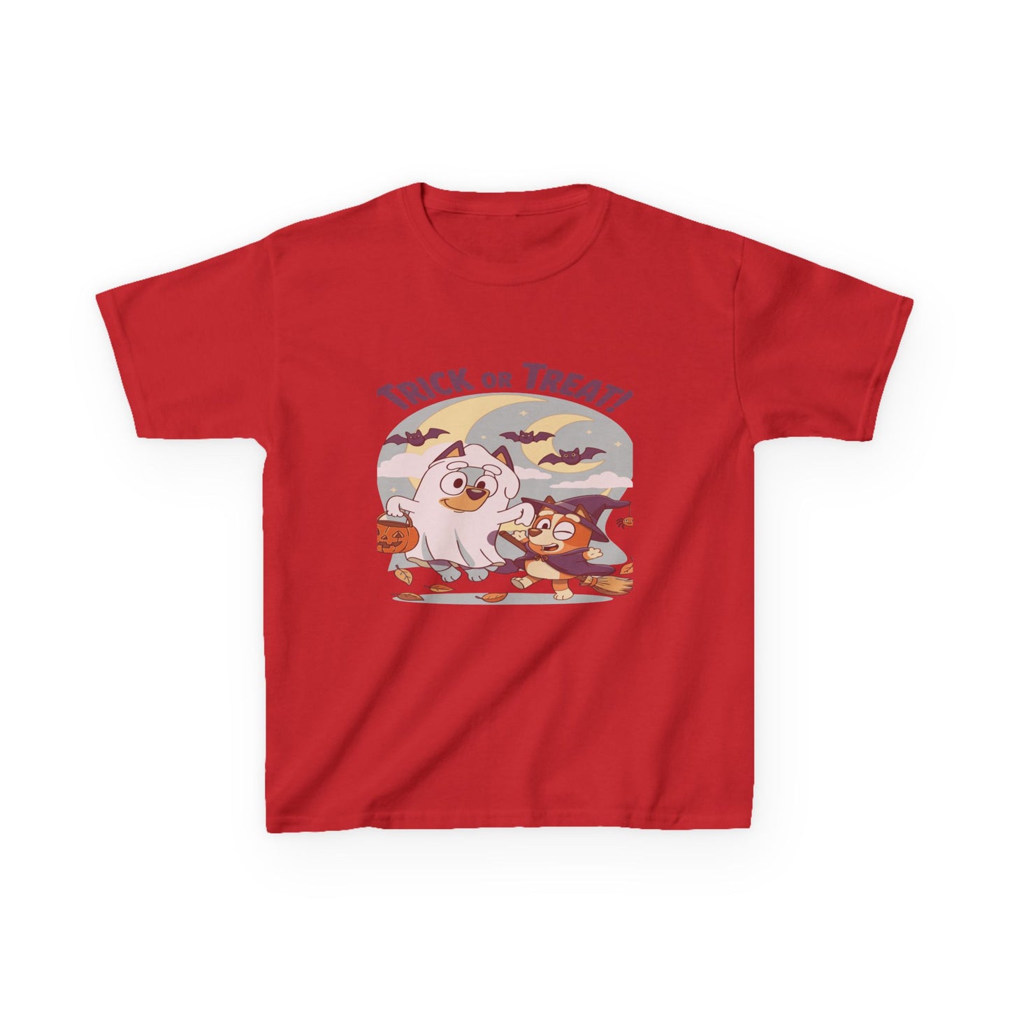 Kids Halloween T-Shirt, Trick or Treat Tee, Fun Ghost & Owl Shirt, Spooky Season Apparel, Cute Costume Top for Kids