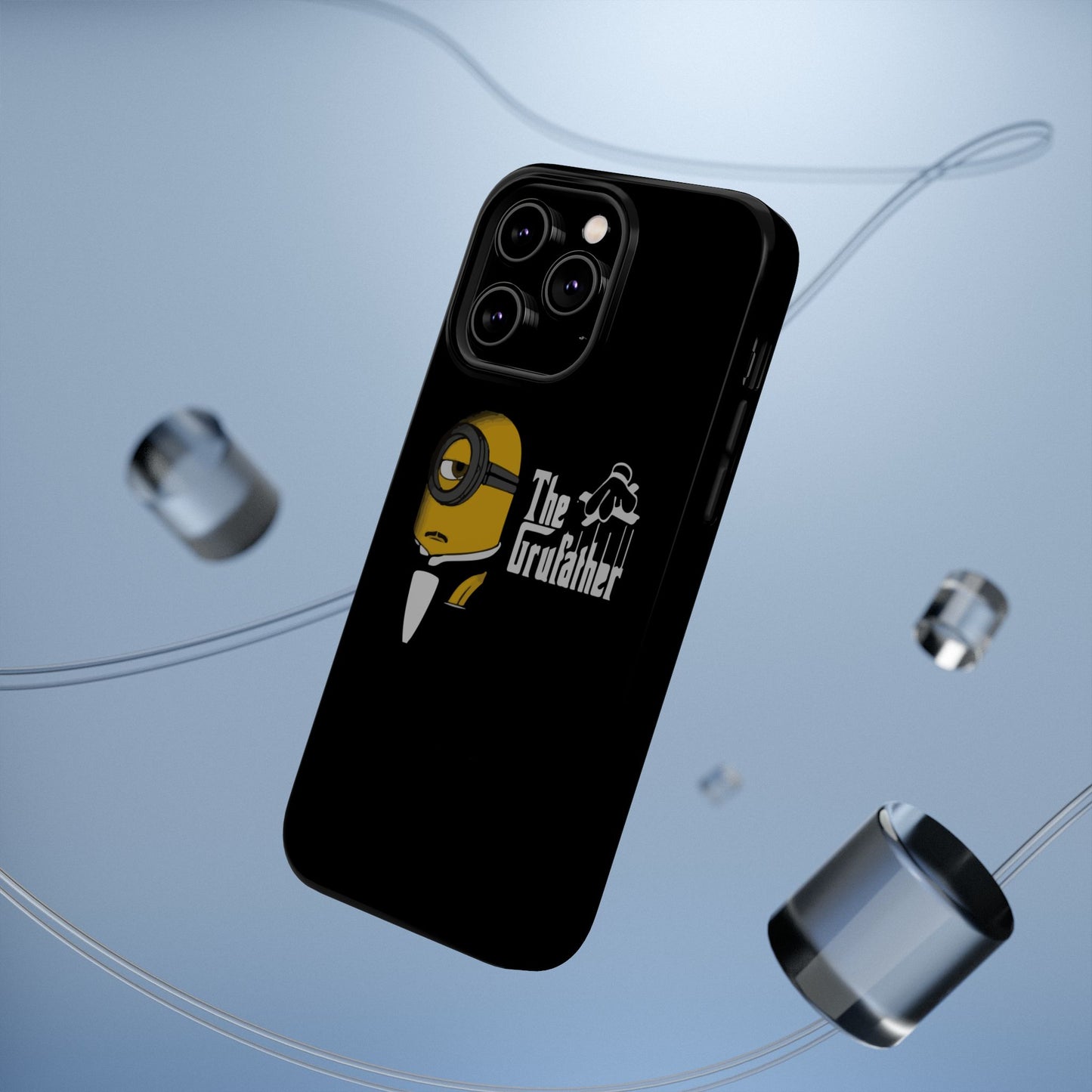 Magnetic Tough Cases: The Gruffather Phone Cover, Gift for Minions Fans, Unique Cell Phone Case, Durable Protective Case, Fun Cartoon Design
