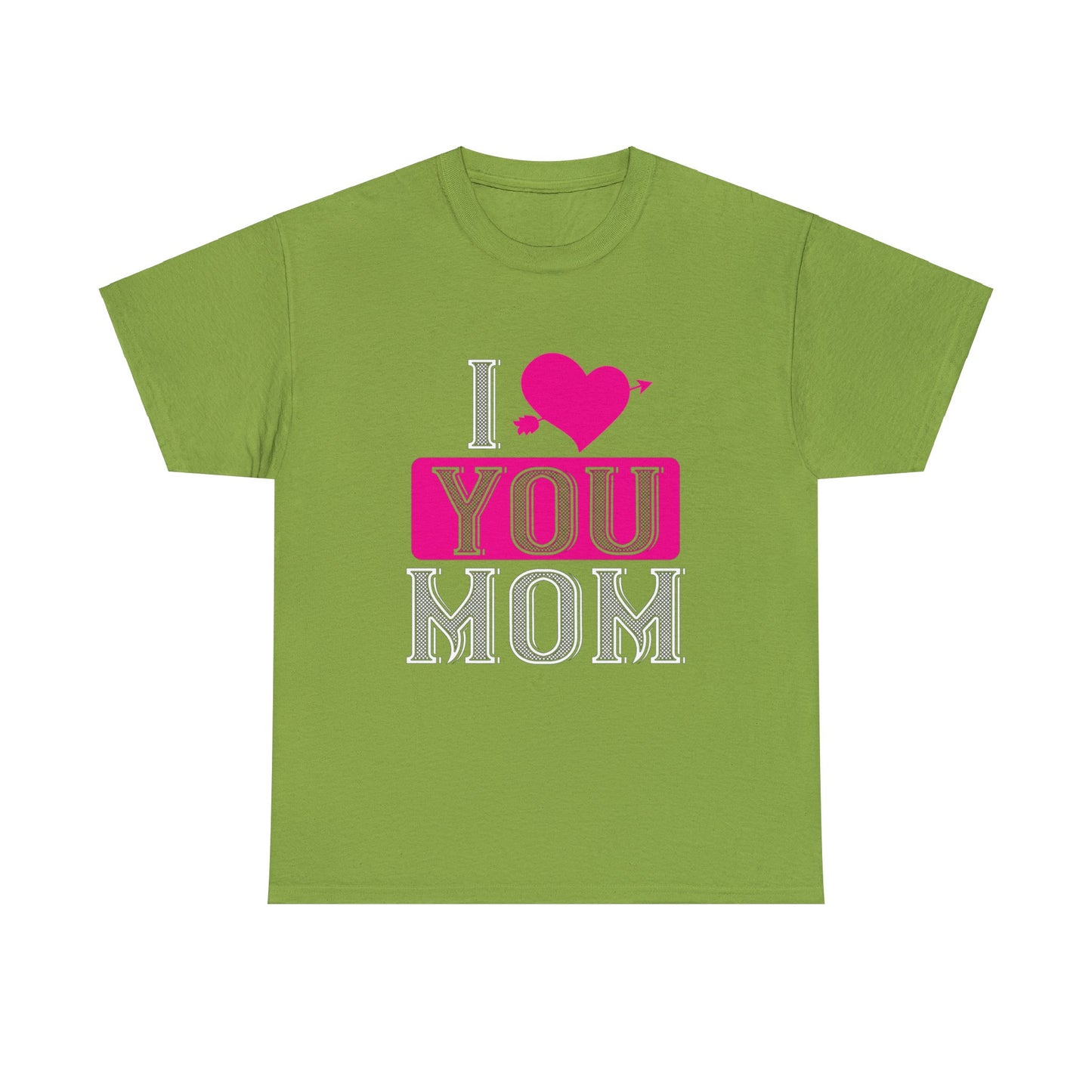 I love You Mom Unisex Heavy Cotton Tee