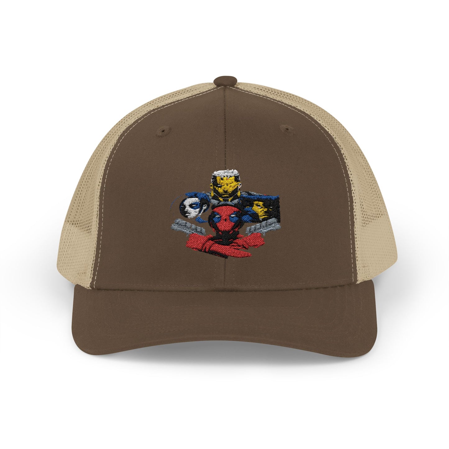 Snapback Trucker Cap - Deadpool Marvel, Deadpool 2 Movie Design