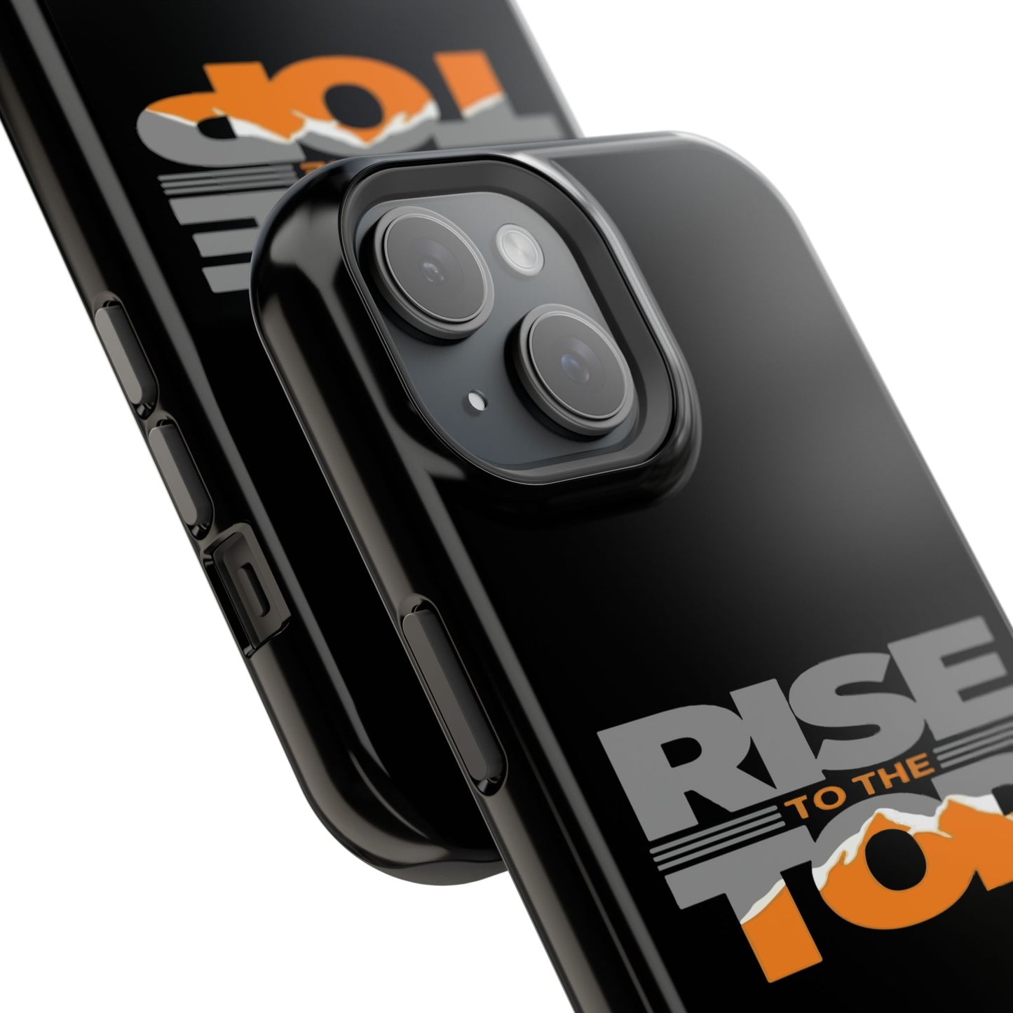 Impact-Resistant Phone Case - Rise to the Top, Durable Phone Cover, Gift for Motivational Quotes Lovers, Trendy Tech Accessories