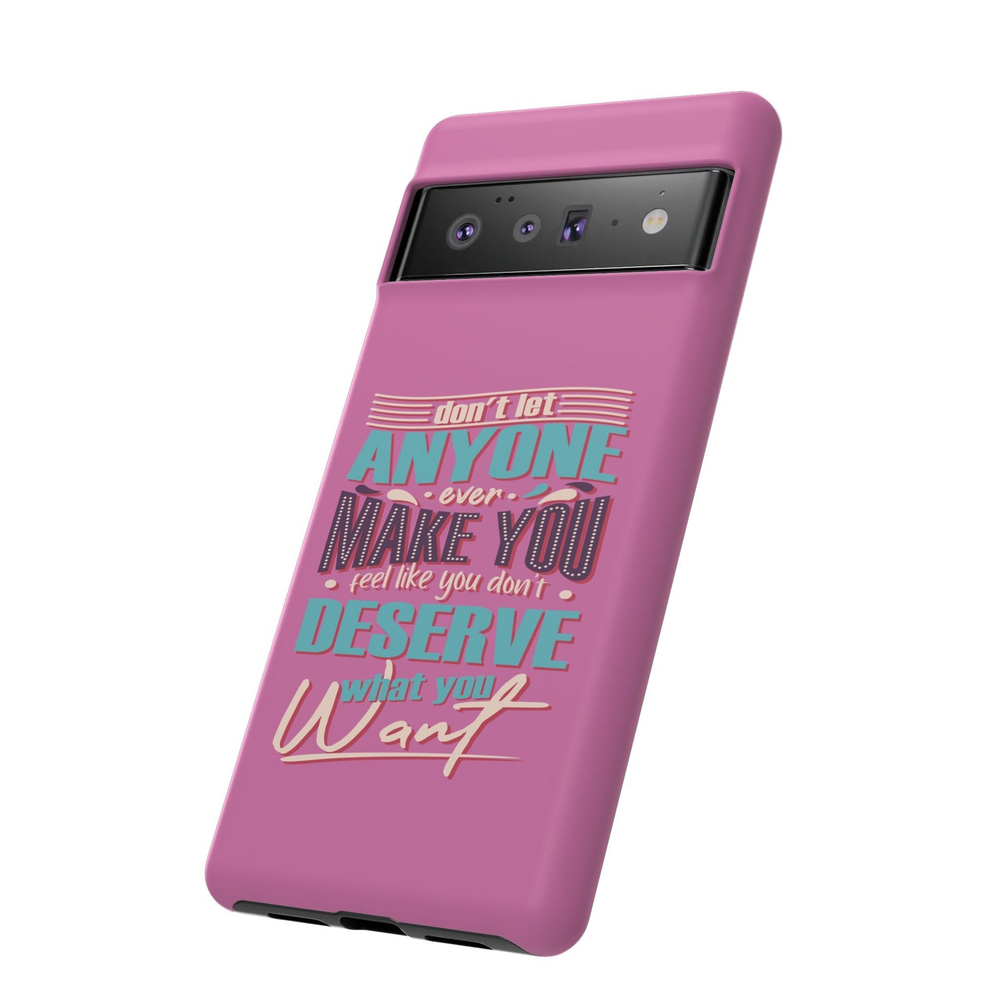 Inspirational Phone Case, Motivational Phone Cover, Tough Cases for Her, Gift for Friends, Self-Love Quote Case
