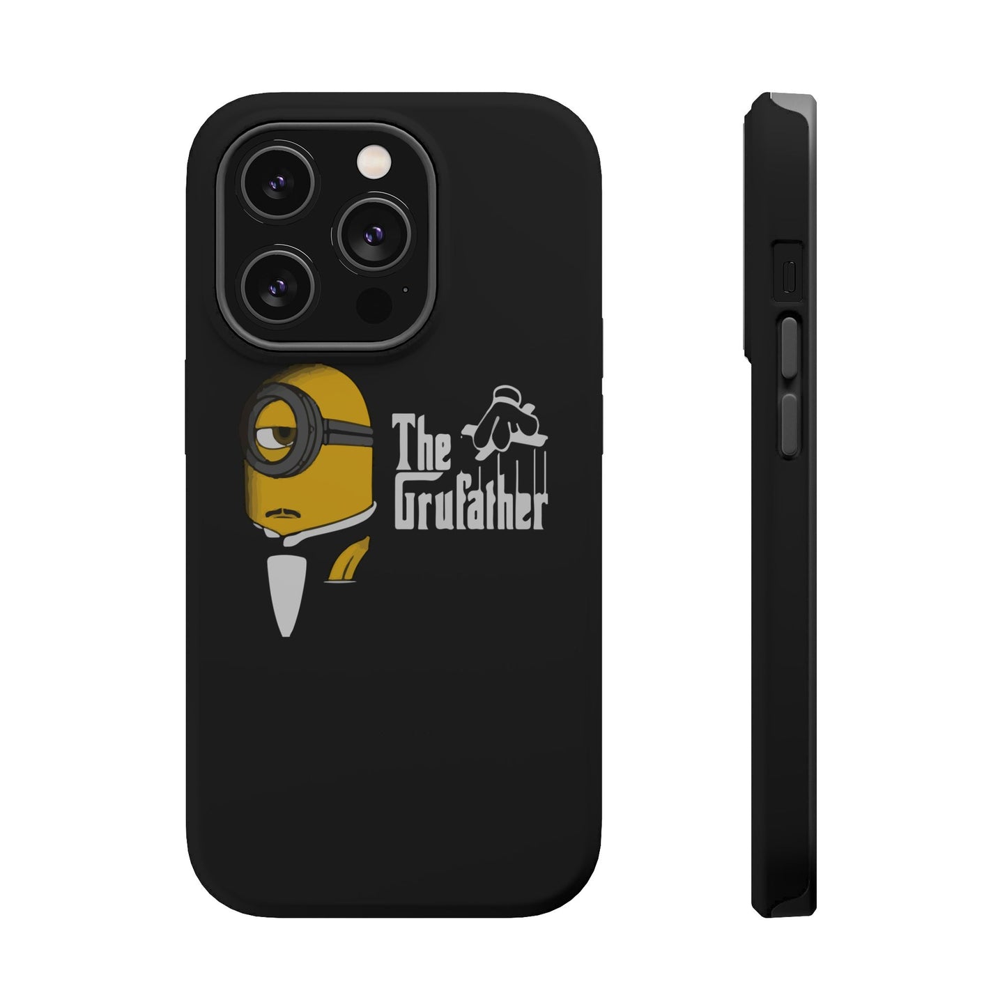 Magnetic Tough Cases: The Gruffather Phone Cover, Gift for Minions Fans, Unique Cell Phone Case, Durable Protective Case, Fun Cartoon Design