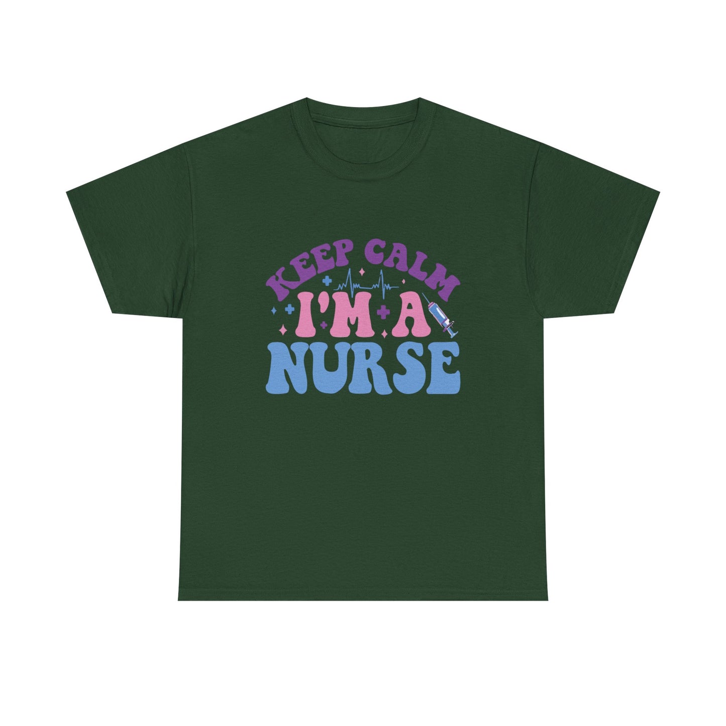 Nurse Appreciation Heavy Cotton Tee, Funny Nurse Gift, Medical Humor Shirt, Nurse Day Celebration Tee, Caregiver Outfit