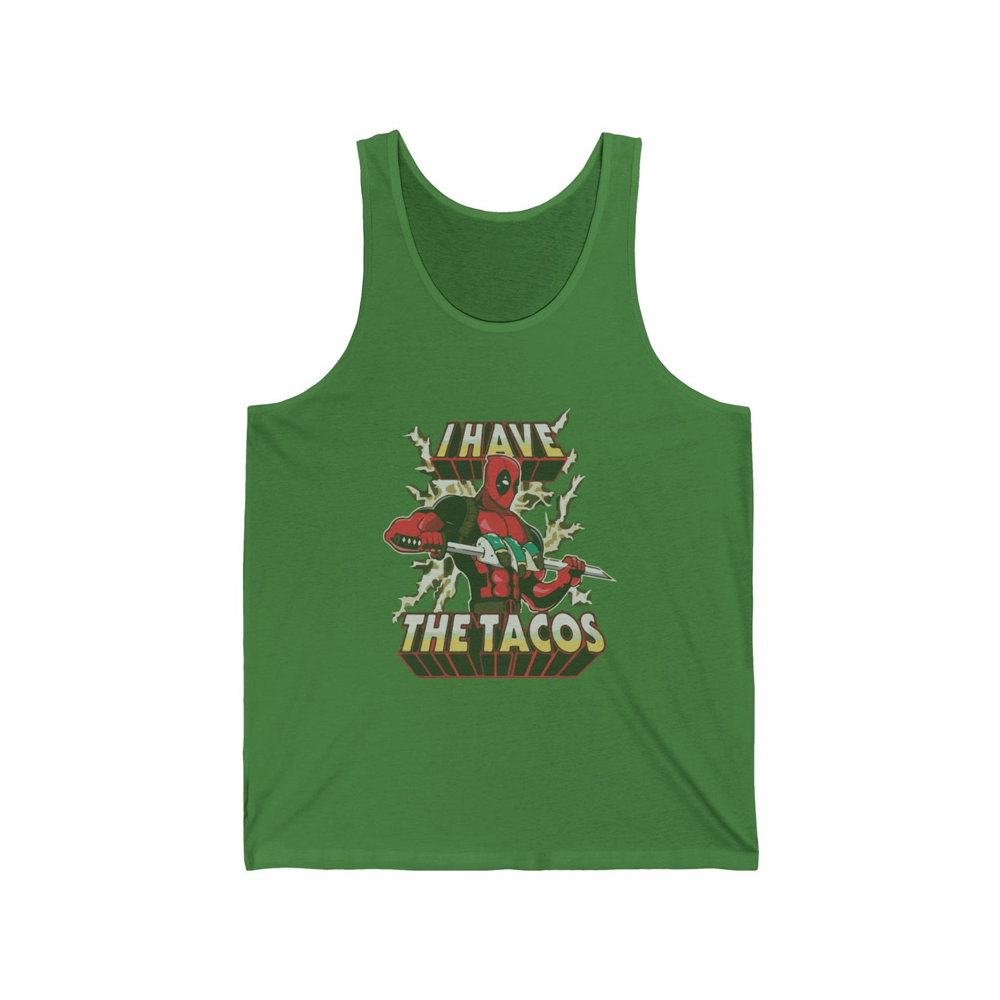 Funny T-Shirt - I Have The Tacos Unisex Jersey Tank Top