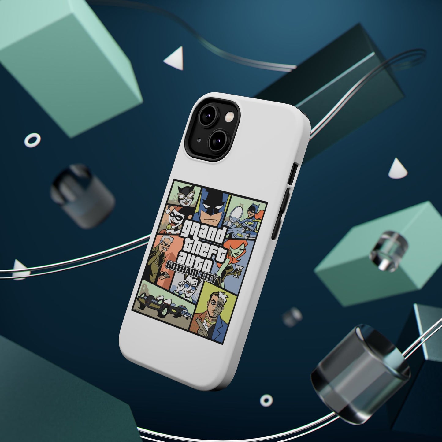 Grand Theft Auto Magnetic Tough Case, Gaming Phone Case, GTA Art Phone Cover, Gifts for Gamers, Cool Cell Phone Case