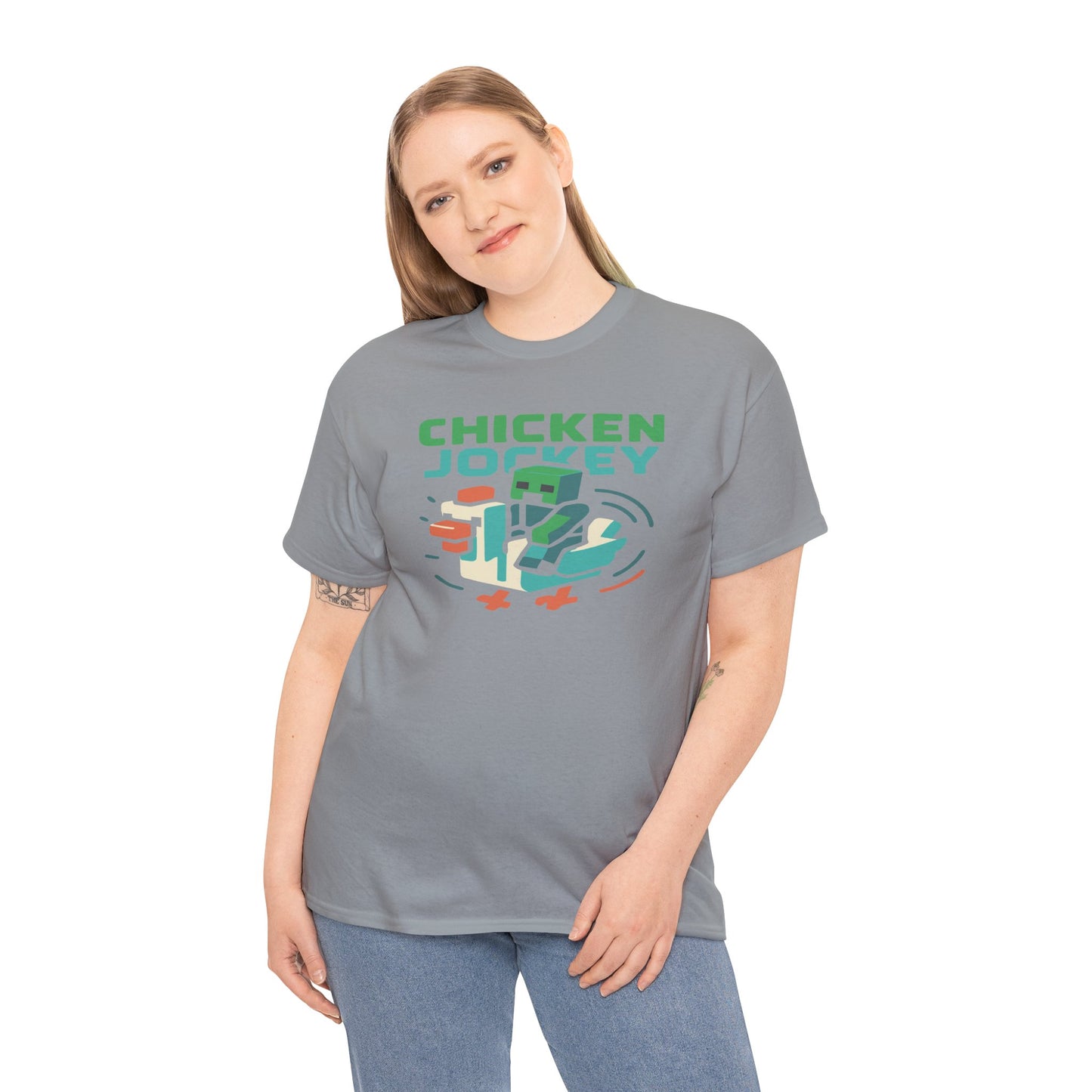 Chicken Jockey Minecraft T-shirt