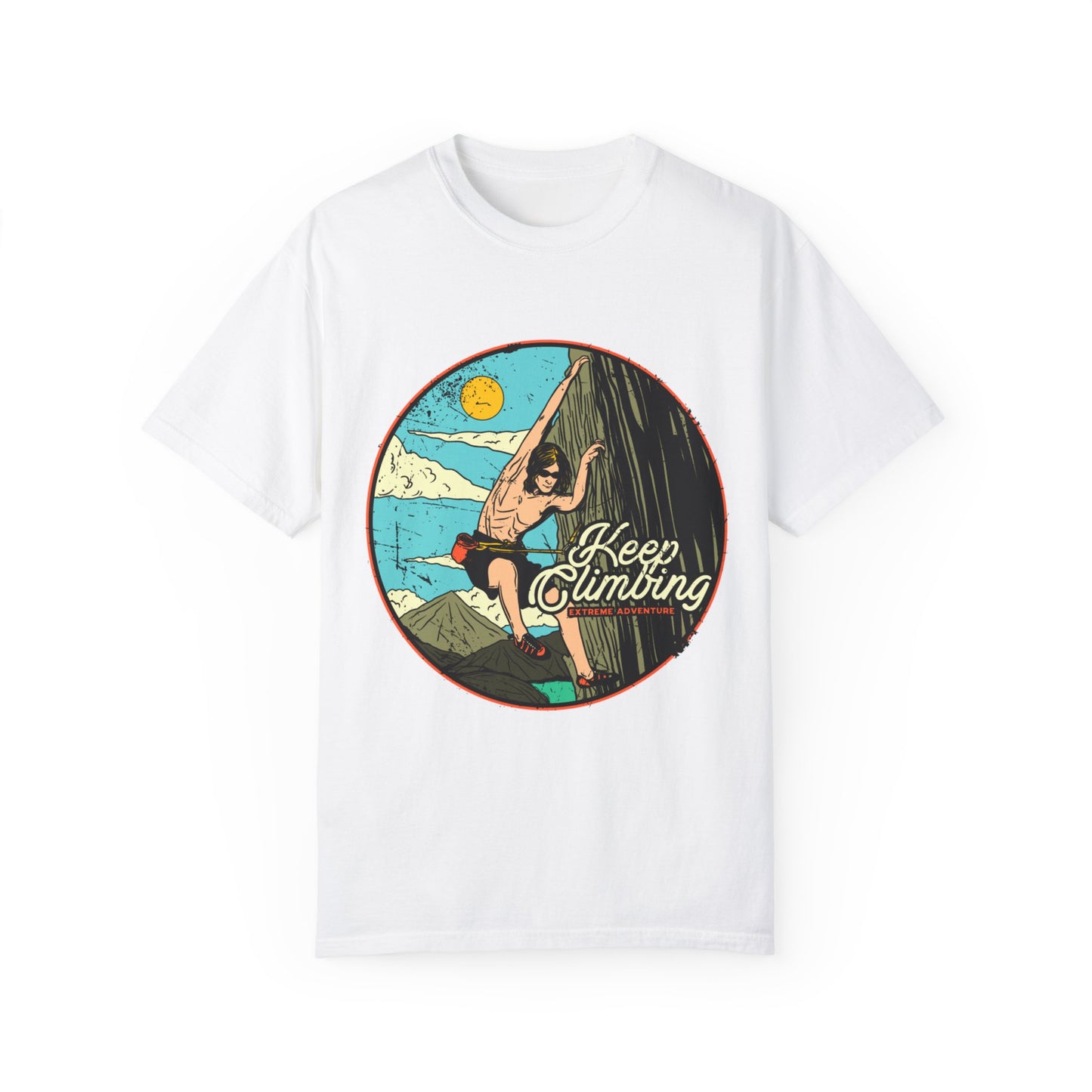 Keep Climbing Garment-Dyed T-shirt