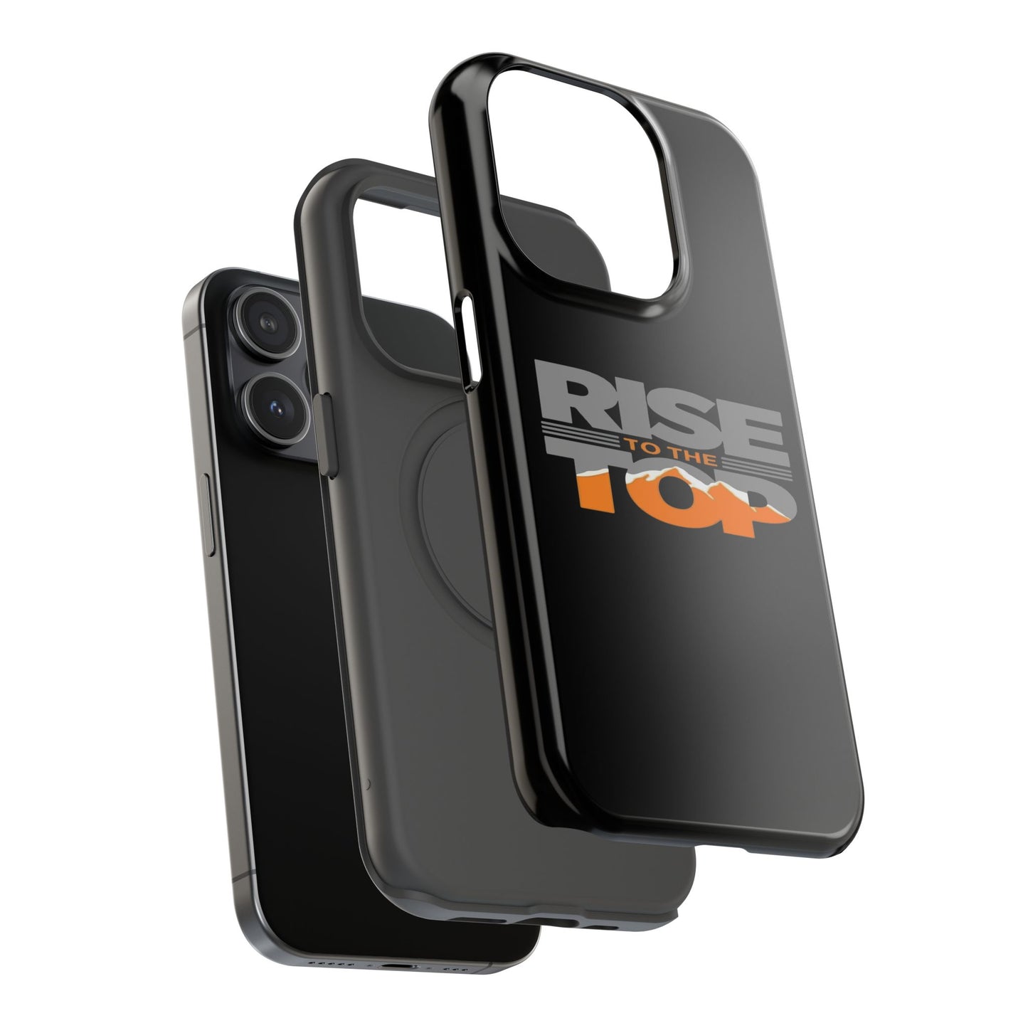 Impact-Resistant Phone Case - Rise to the Top, Durable Phone Cover, Gift for Motivational Quotes Lovers, Trendy Tech Accessories