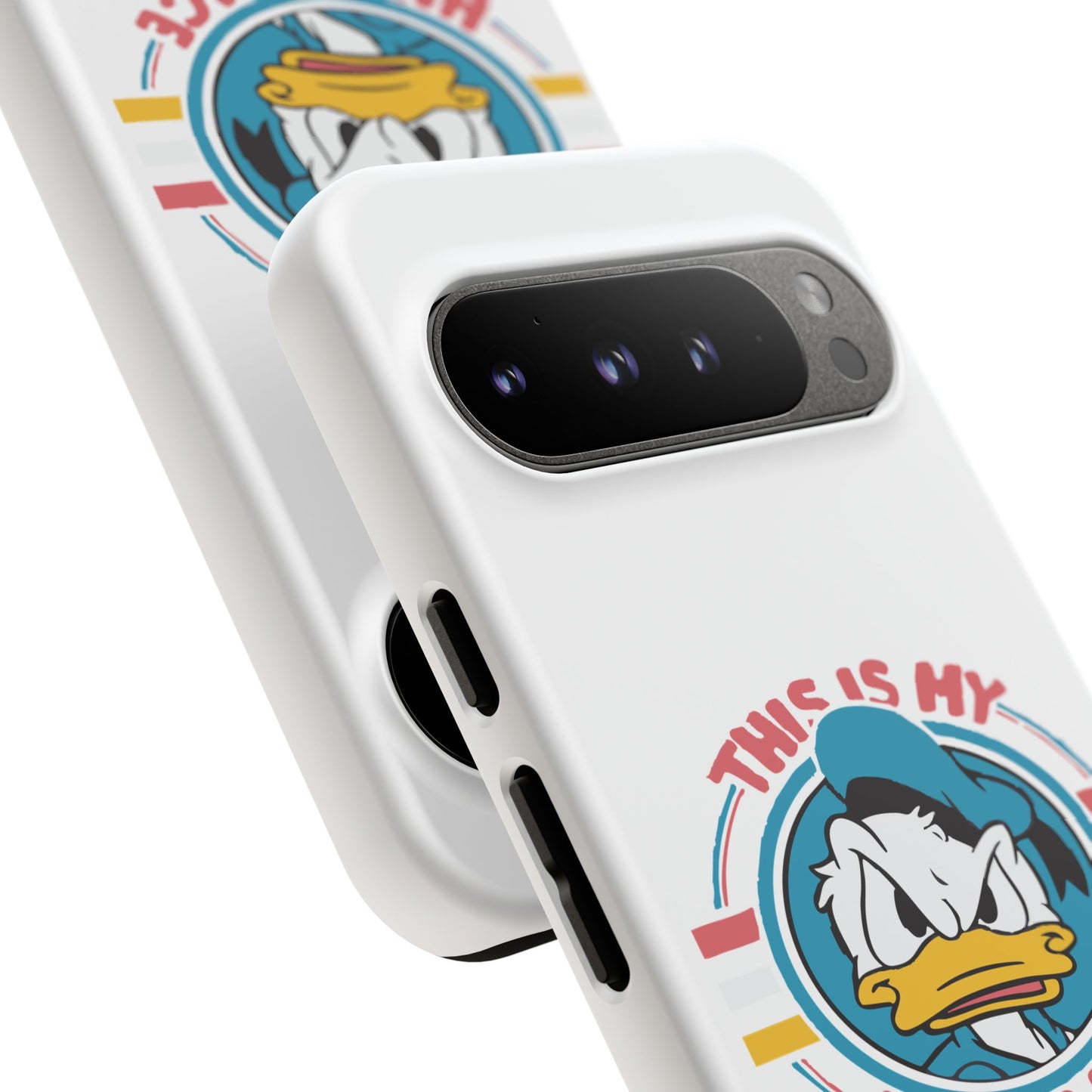 Tough Cases: This is My Happy Face Phone Case, Funny Phone Case, Donald Duck Case, Cute Phone Accessory, Gift for Disney Fans