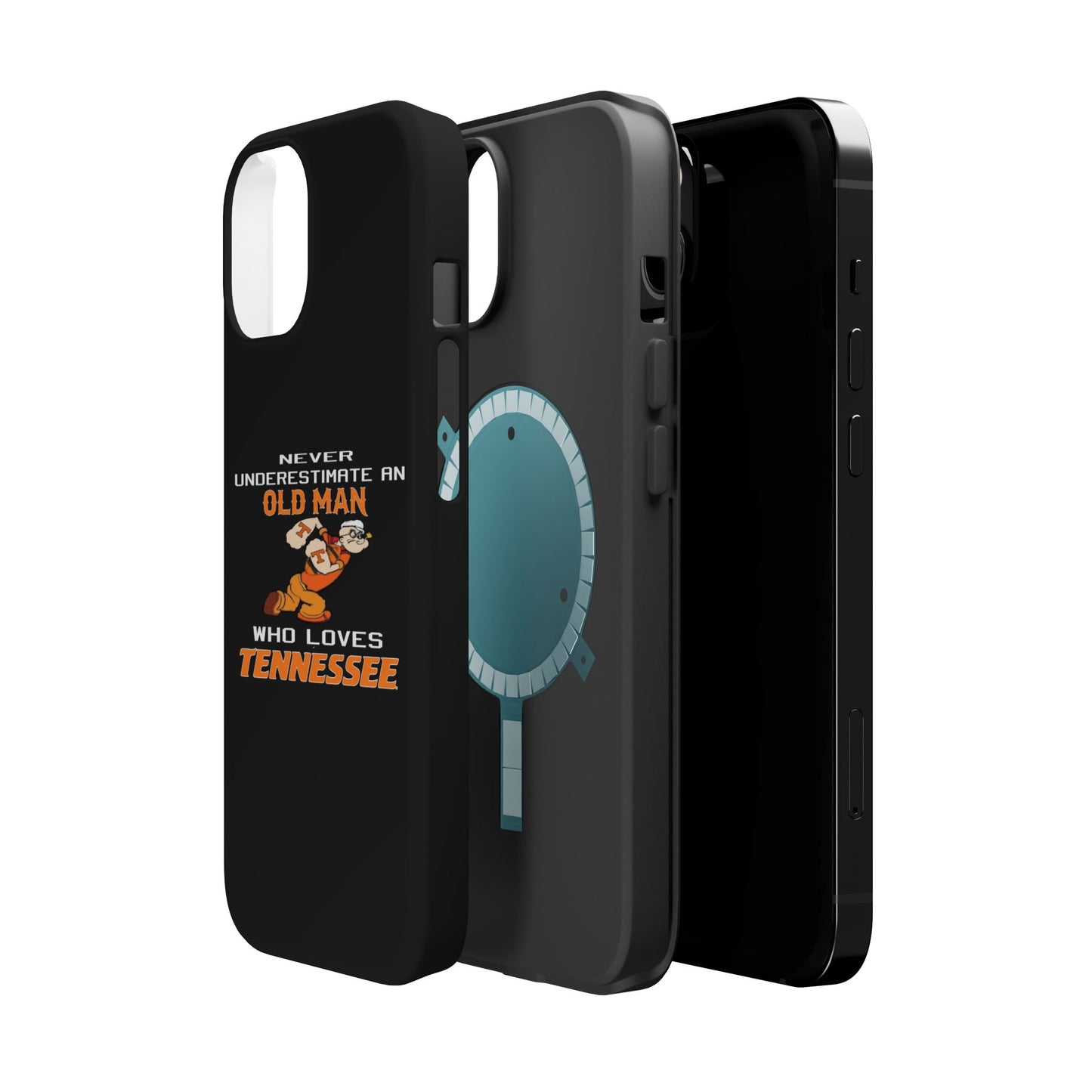 Tough Phone Case, Old Man Who Loves Tennessee, Gift for Grandpa, Tennessee Pride, Men's Accessories, Father's Day, Custom Cases