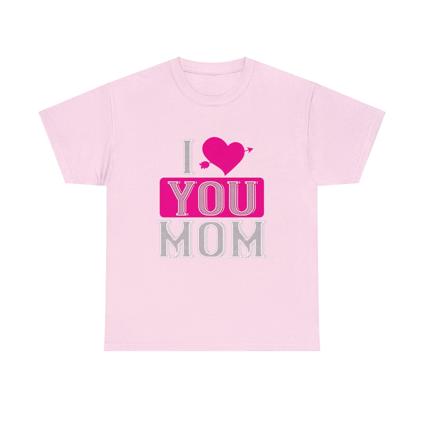 I love You Mom Unisex Heavy Cotton Tee