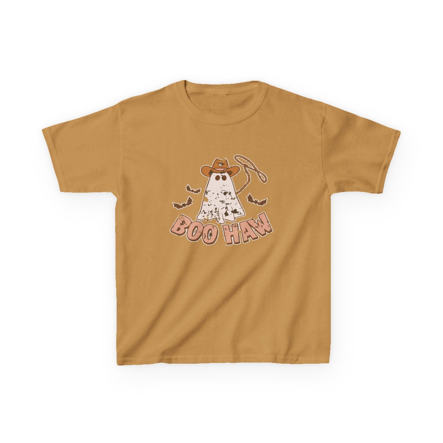 Boo Haunt Kids Tee, Halloween Shirt, Ghost Costume T-Shirt, Fun Kids Apparel, Spooky Party Outfit