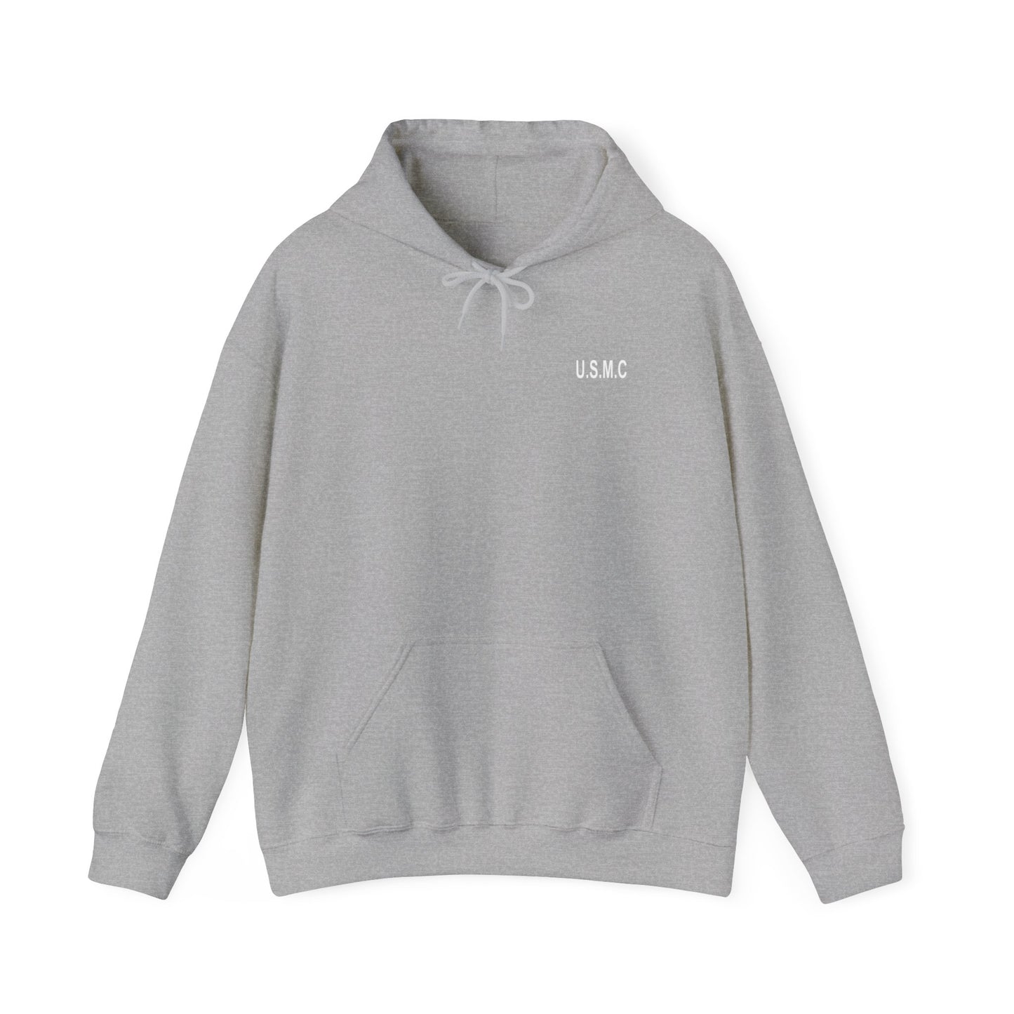 the Just shall Live by Faith Heavy Blend™ Hooded Sweatshirt