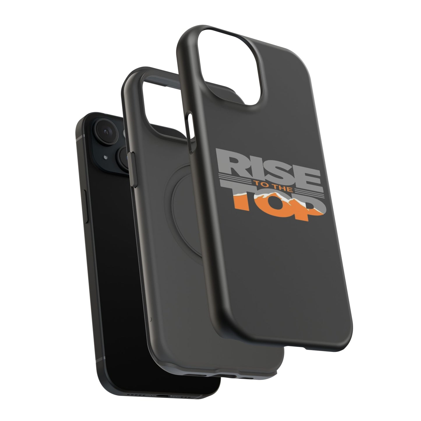 Impact-Resistant Phone Case - Rise to the Top, Durable Phone Cover, Gift for Motivational Quotes Lovers, Trendy Tech Accessories
