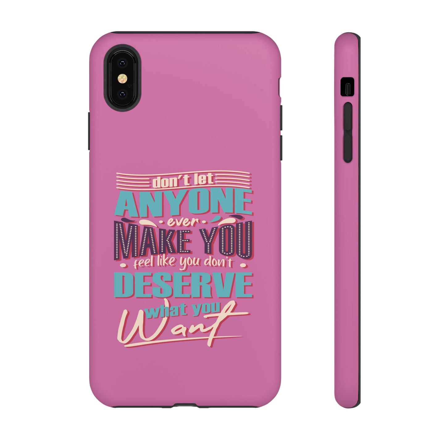 Inspirational Phone Case, Motivational Phone Cover, Tough Cases for Her, Gift for Friends, Self-Love Quote Case