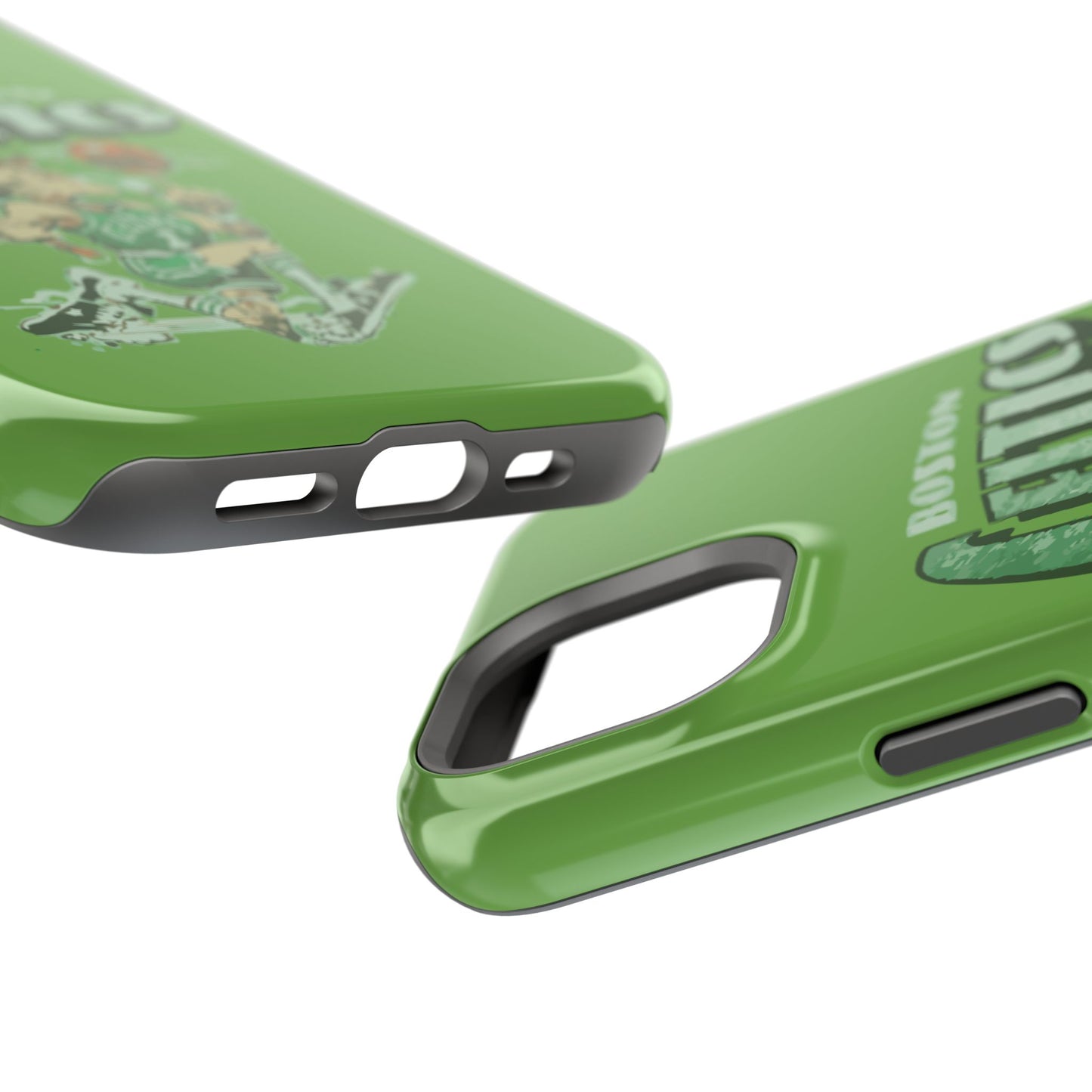 Boston Celtics Impact-Resistant Phone Case, Basketball Phone Cover, Sports Fan Gift, Sturdy Phone Case, NBA Merchandise, Team Spirit Decor
