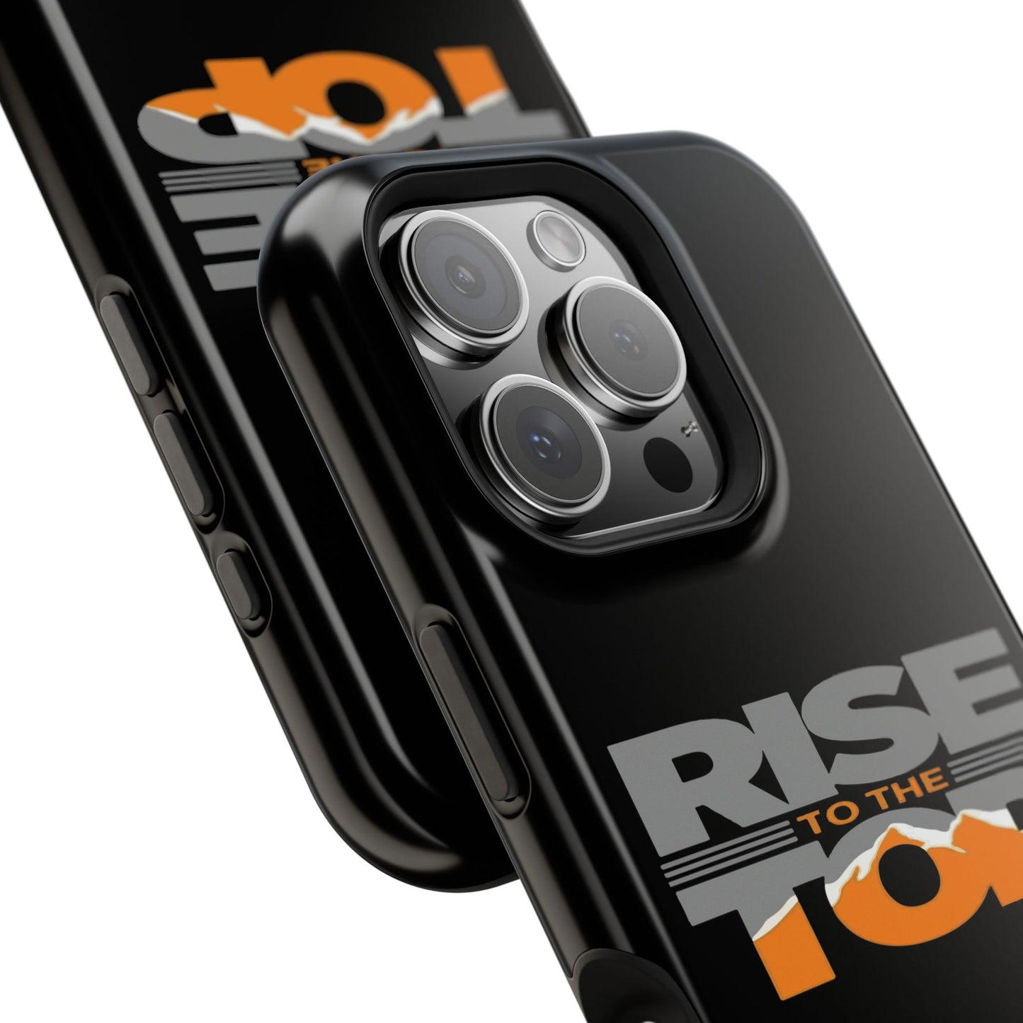 Impact-Resistant Phone Case - Rise to the Top, Durable Phone Cover, Gift for Motivational Quotes Lovers, Trendy Tech Accessories