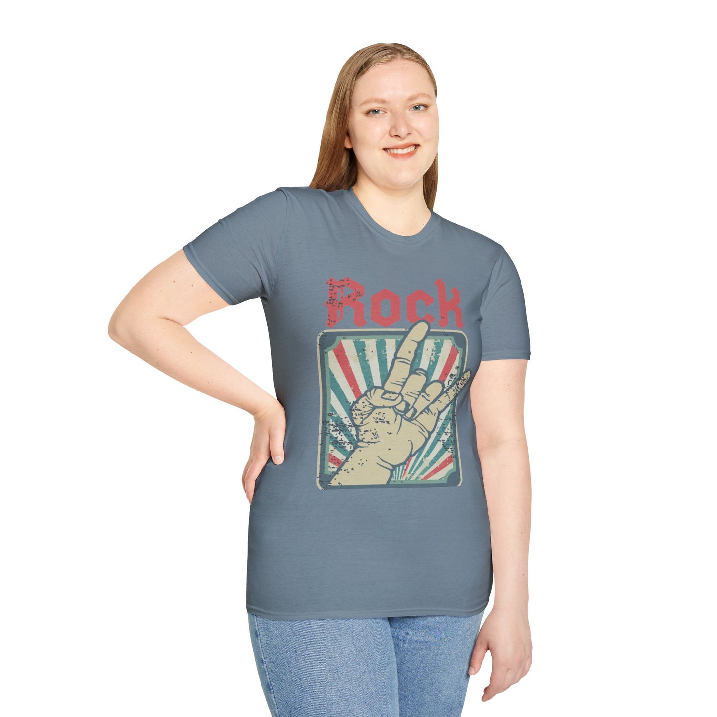 Rock On Unisex T-Shirt - Music Lover Gift, Concert Wear, Casual Style, Graphic Tee, Rock n Roll Apparel