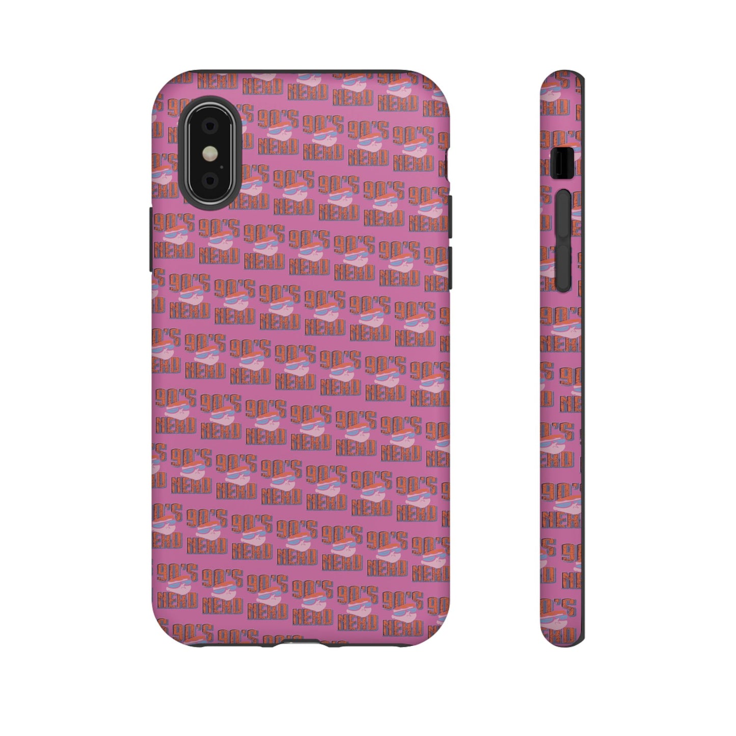 90s Vibe Phone Case, Retro Tough Cases, Gift for Nostalgia Lovers, Durable Phone Covers, 90s Themed Accessories