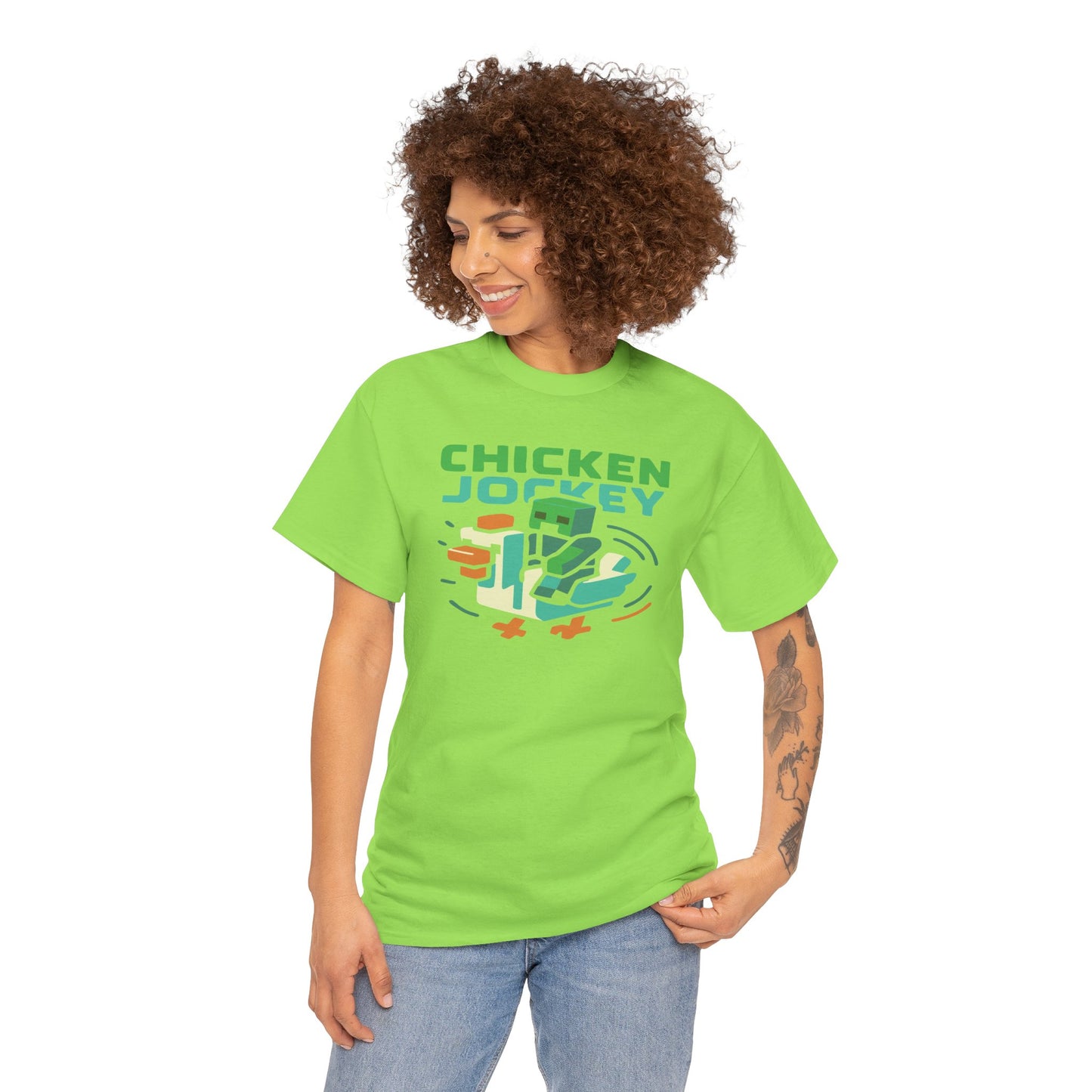 Chicken Jockey Minecraft T-shirt