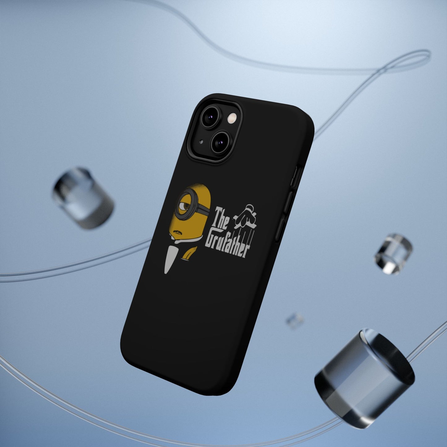 Magnetic Tough Cases: The Gruffather Phone Cover, Gift for Minions Fans, Unique Cell Phone Case, Durable Protective Case, Fun Cartoon Design