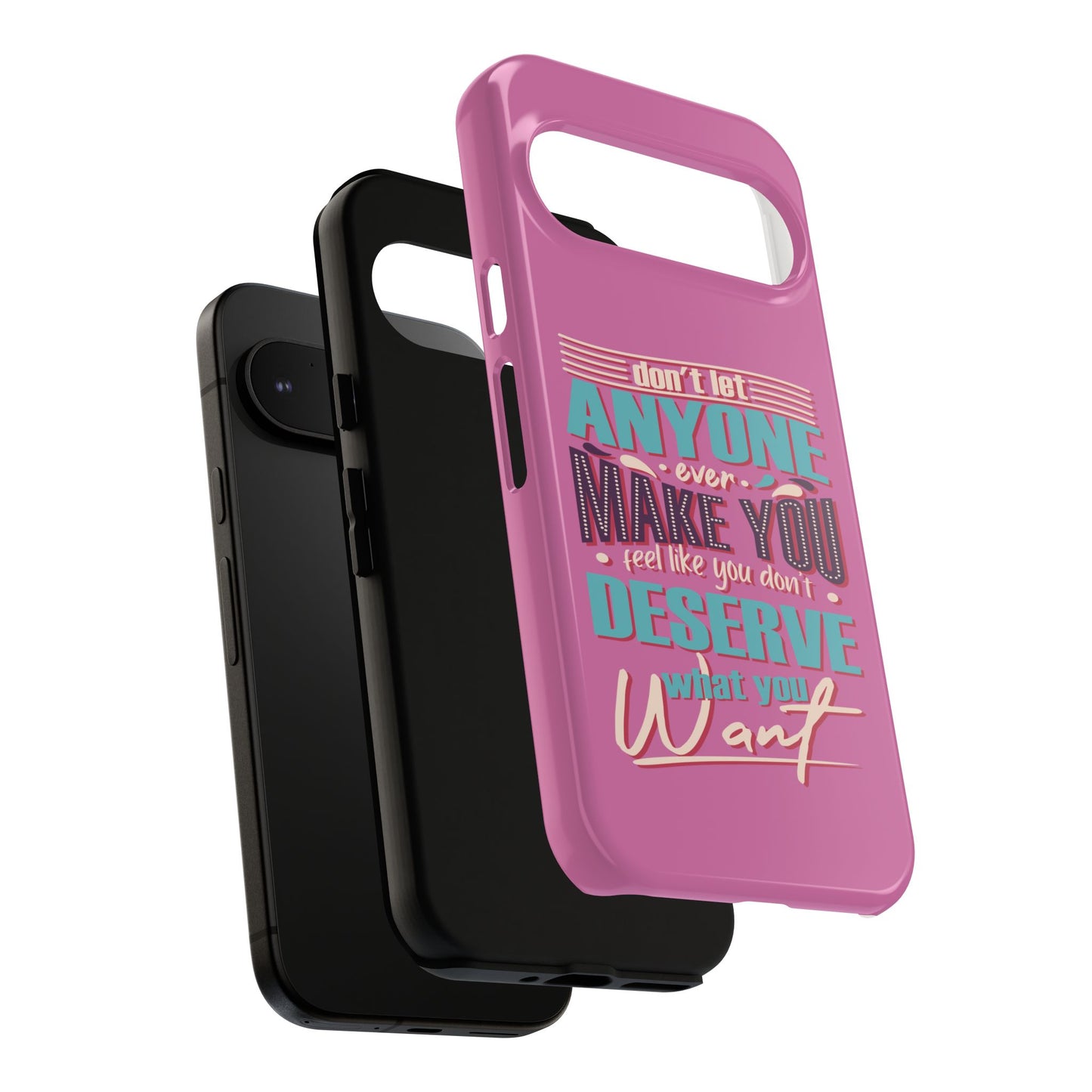Inspirational Phone Case, Motivational Phone Cover, Tough Cases for Her, Gift for Friends, Self-Love Quote Case