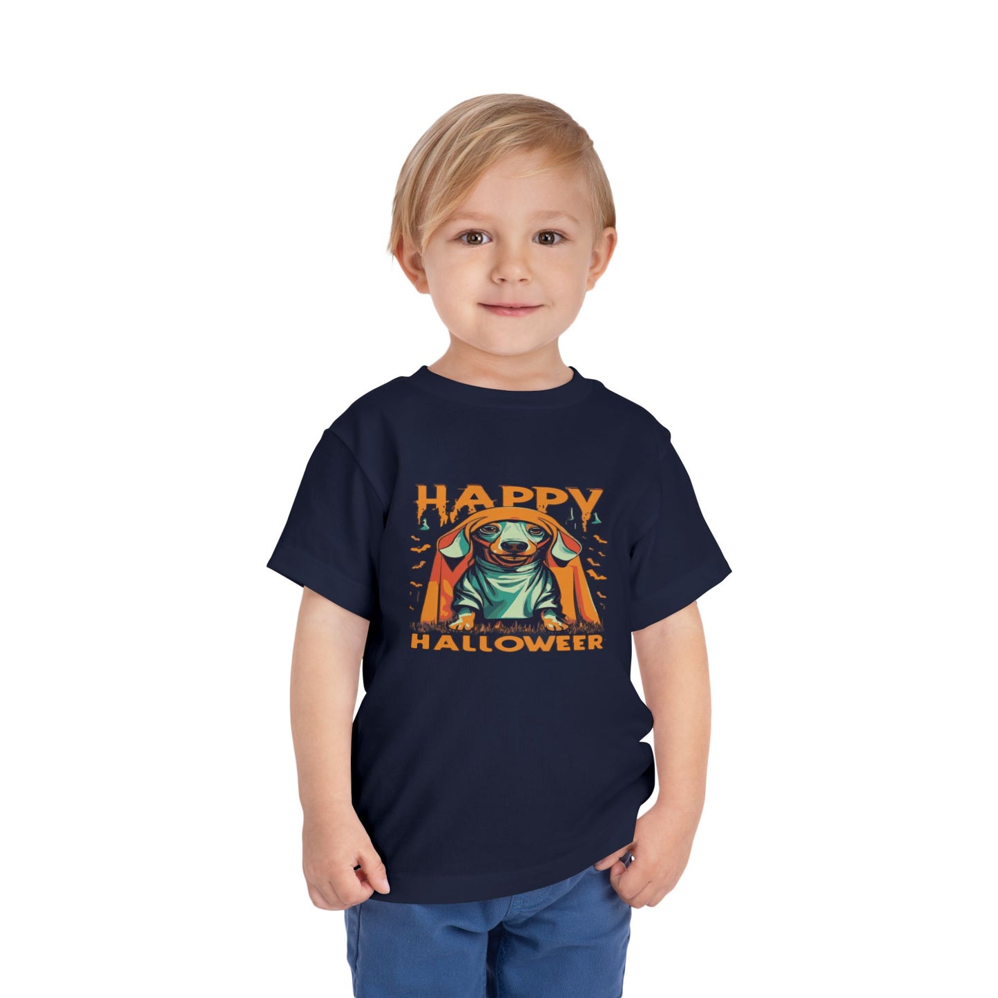 Halloween Toddler Tee, Cute Halloween Shirt for Kids, Halloween Outfit, Toddler Costume Shirt, Toddler Short Sleeve Tee
