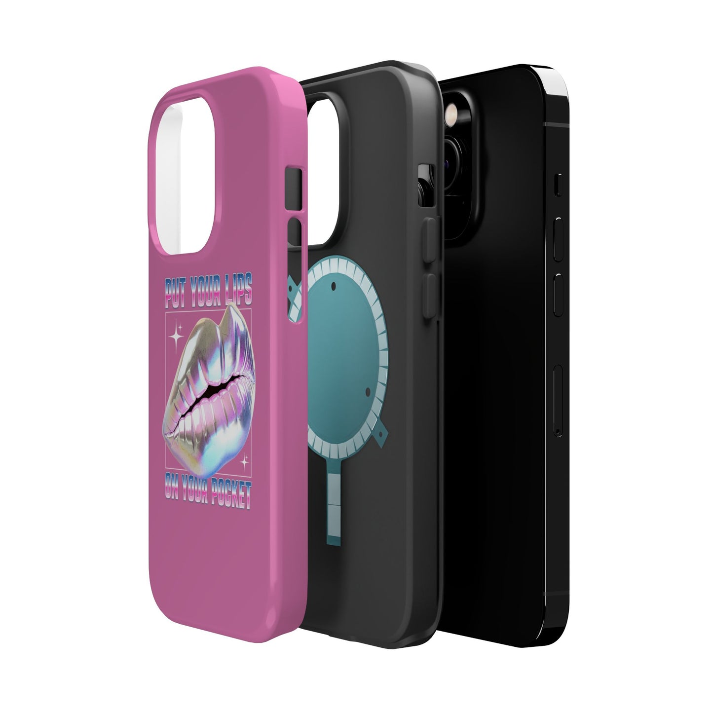 Stylish Magnetic Tough Phone Cases, Trendy Phone Accessories, Unique Gift Idea, Fun Expression Cases, Customizable Designs