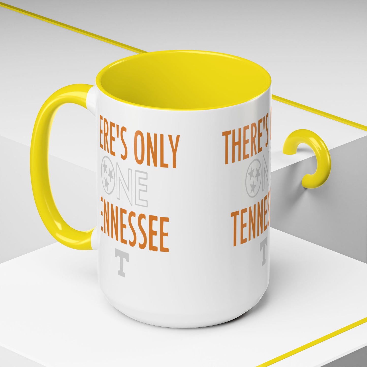 Tennessee Accent Coffee Mug - Perfect for Fans, Gift for Graduates, Home Office Essential, Sports Celebration, Personalized Tea Cup