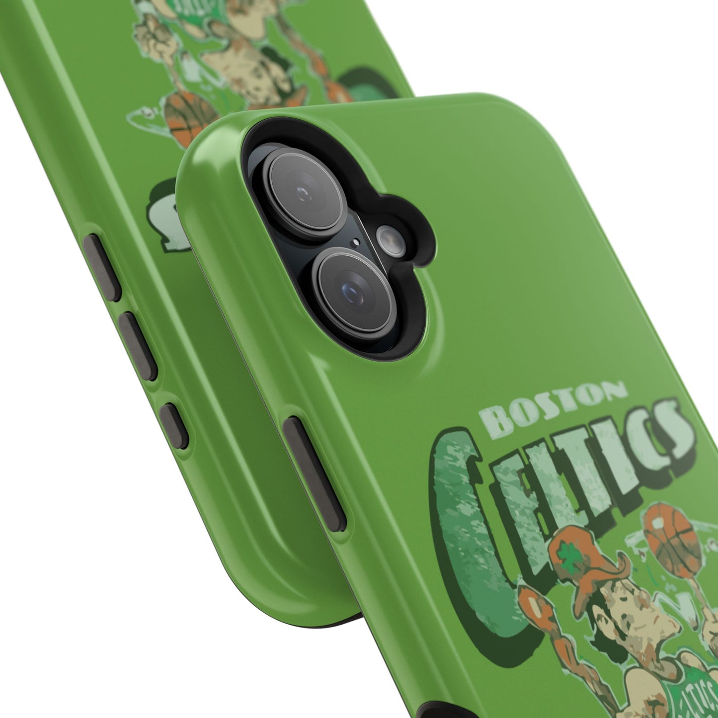 Boston Celtics Impact-Resistant Phone Case, Basketball Phone Cover, Sports Fan Gift, Sturdy Phone Case, NBA Merchandise, Team Spirit Decor
