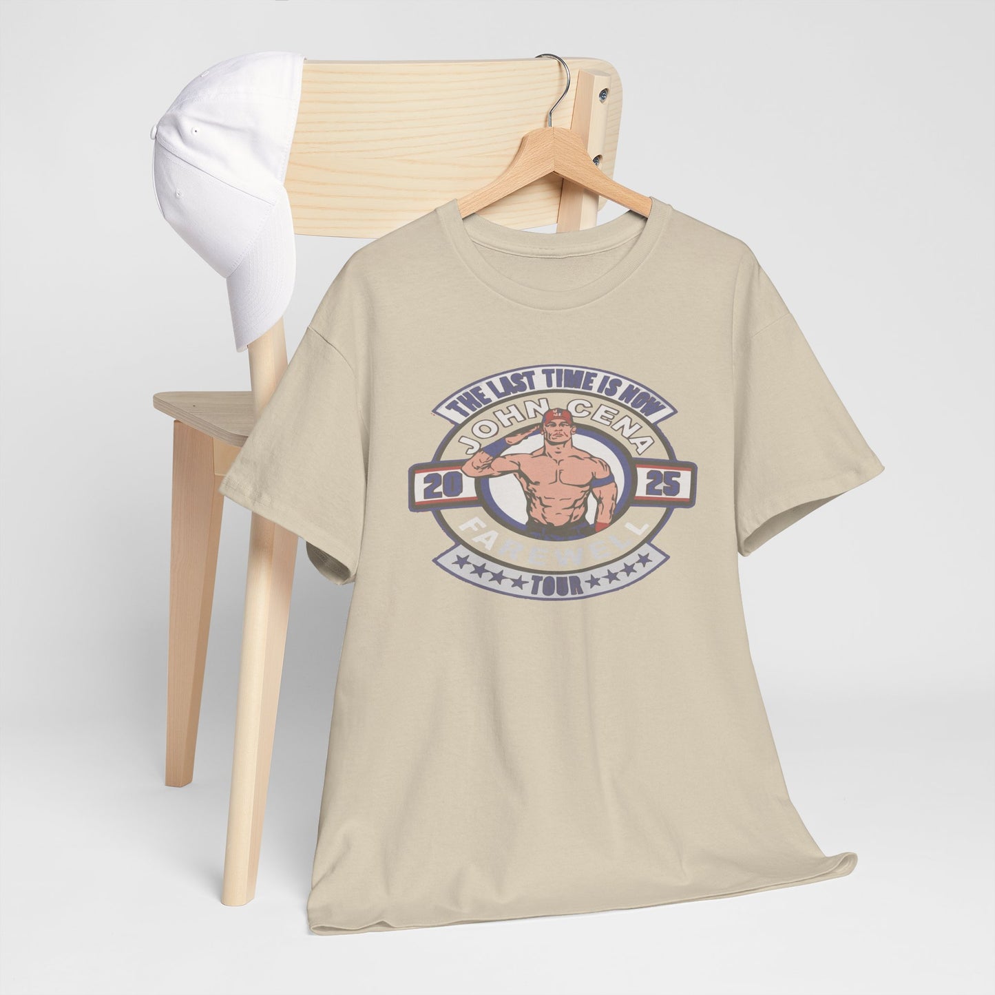 Wrestling Tribute Tee, John Cena Farewell Shirt, Unisex Graphic Tee, Fan Merchandise, Gift for Sports Lovers