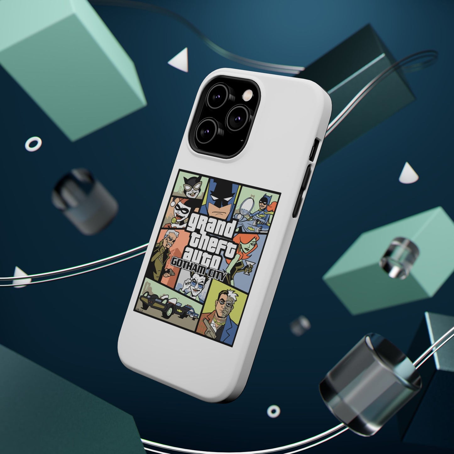 Grand Theft Auto Magnetic Tough Case, Gaming Phone Case, GTA Art Phone Cover, Gifts for Gamers, Cool Cell Phone Case