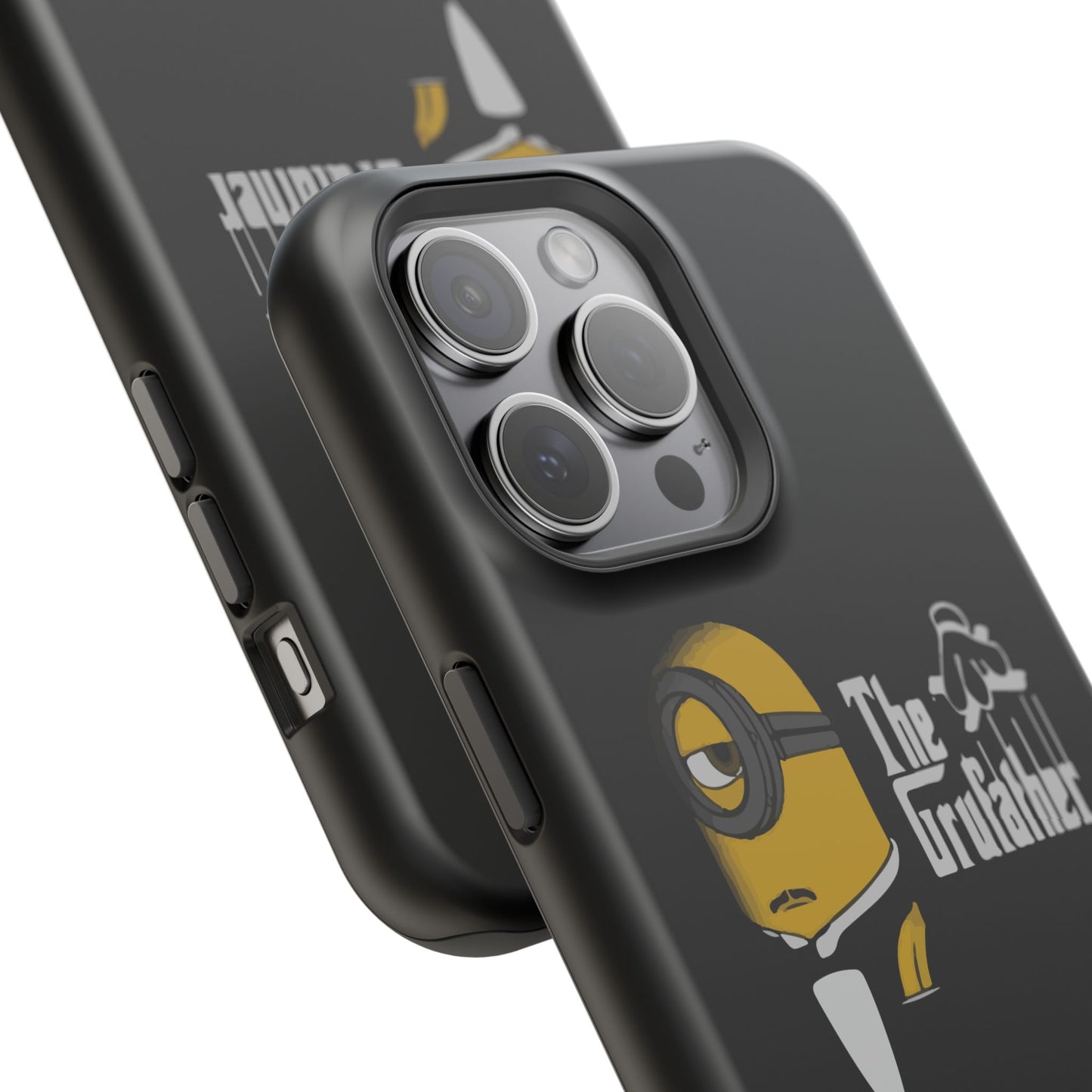Magnetic Tough Cases: The Gruffather Phone Cover, Gift for Minions Fans, Unique Cell Phone Case, Durable Protective Case, Fun Cartoon Design