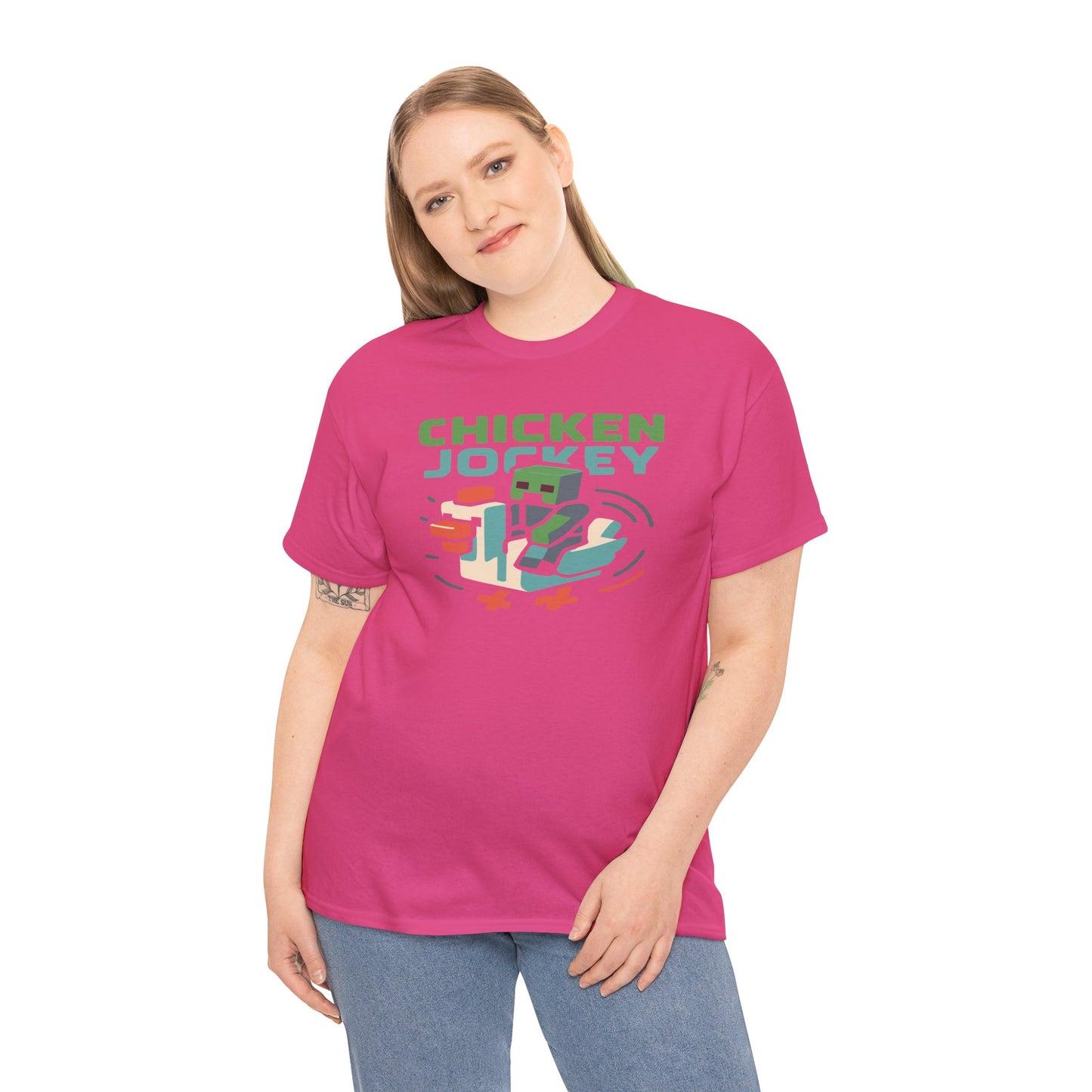 Chicken Jockey Minecraft T-shirt