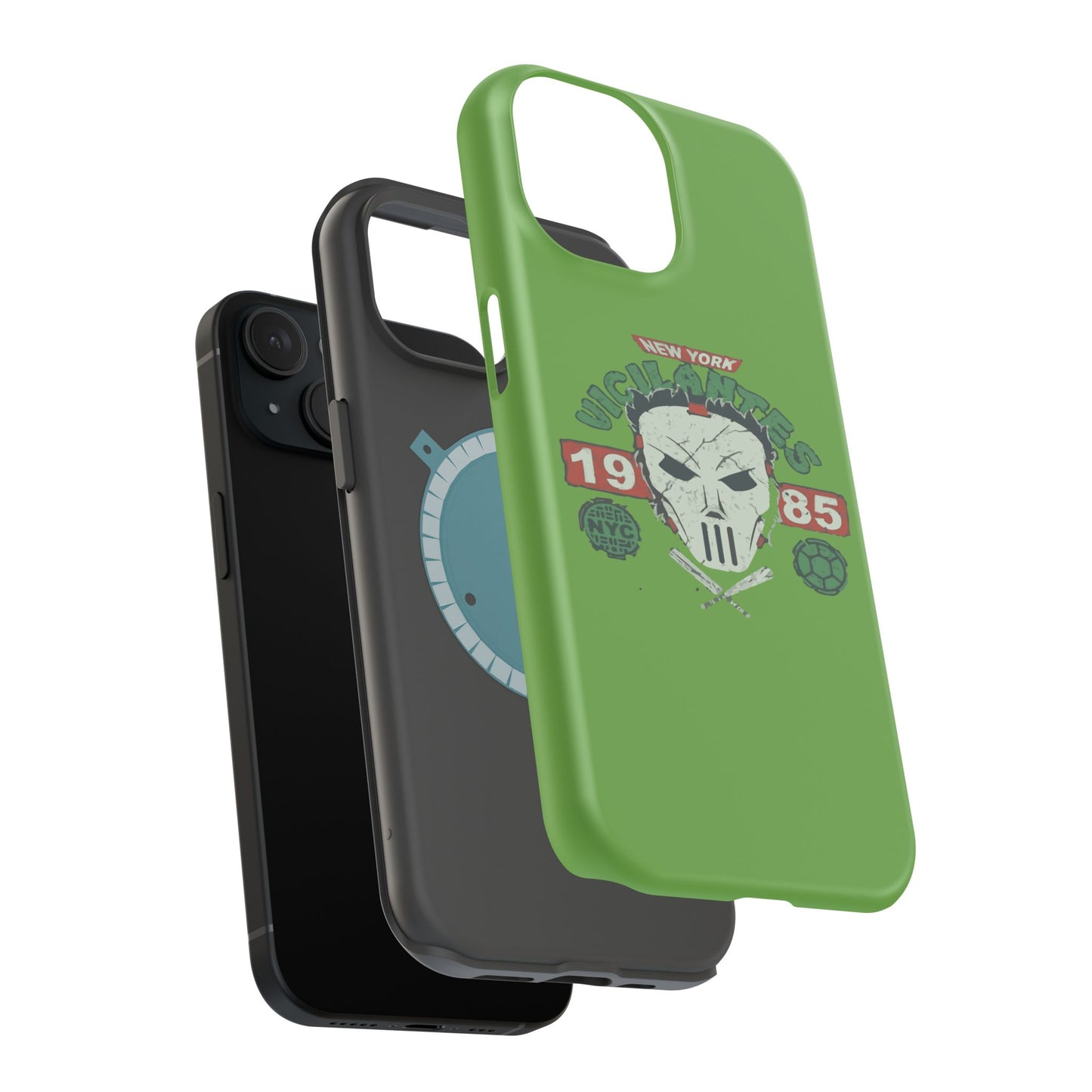 Urban Punk Phone Case, Tough Phone Cover, Skull Design Case, Gift for Him, Unique Mobile Accessory, NYC Style Case