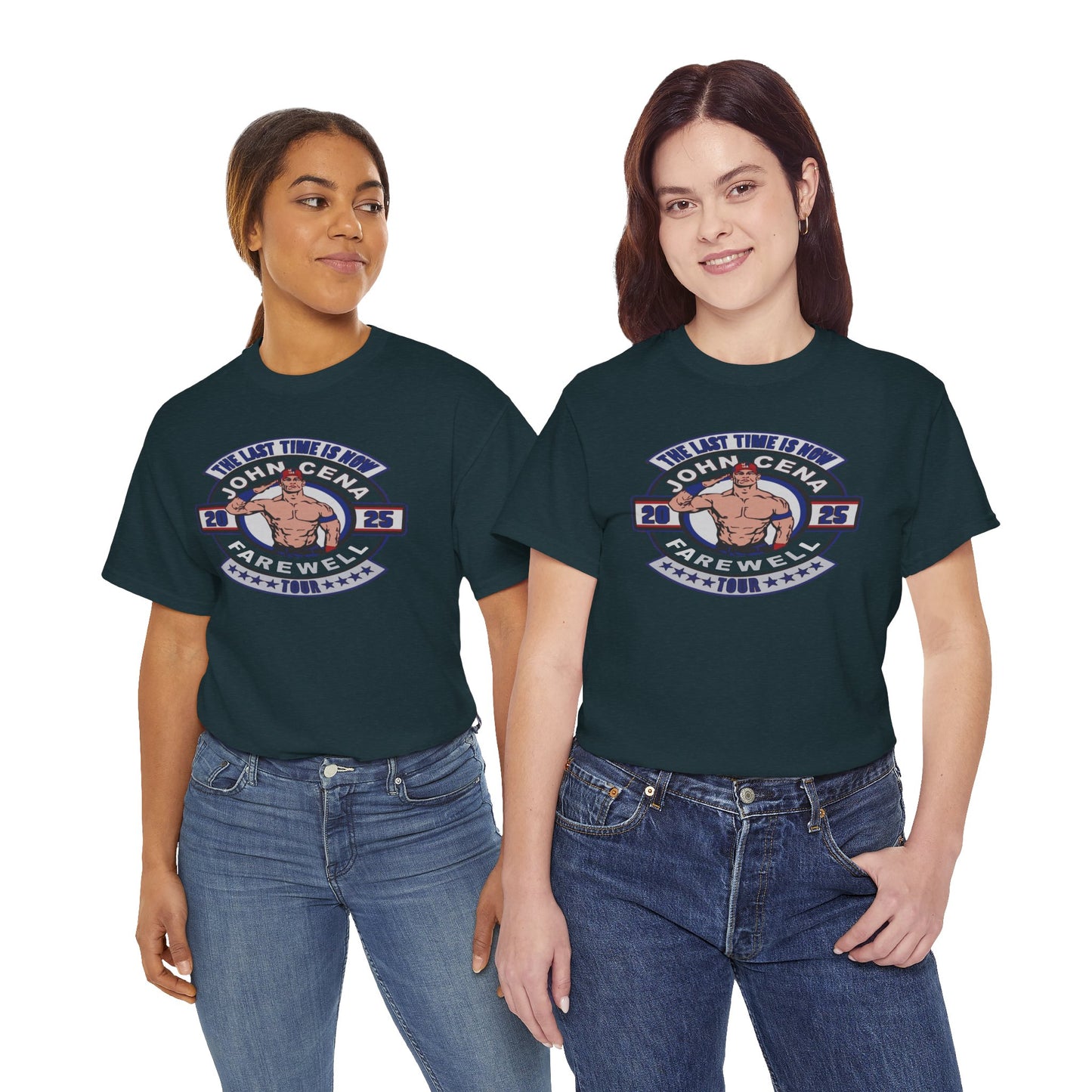 Wrestling Tribute Tee, John Cena Farewell Shirt, Unisex Graphic Tee, Fan Merchandise, Gift for Sports Lovers