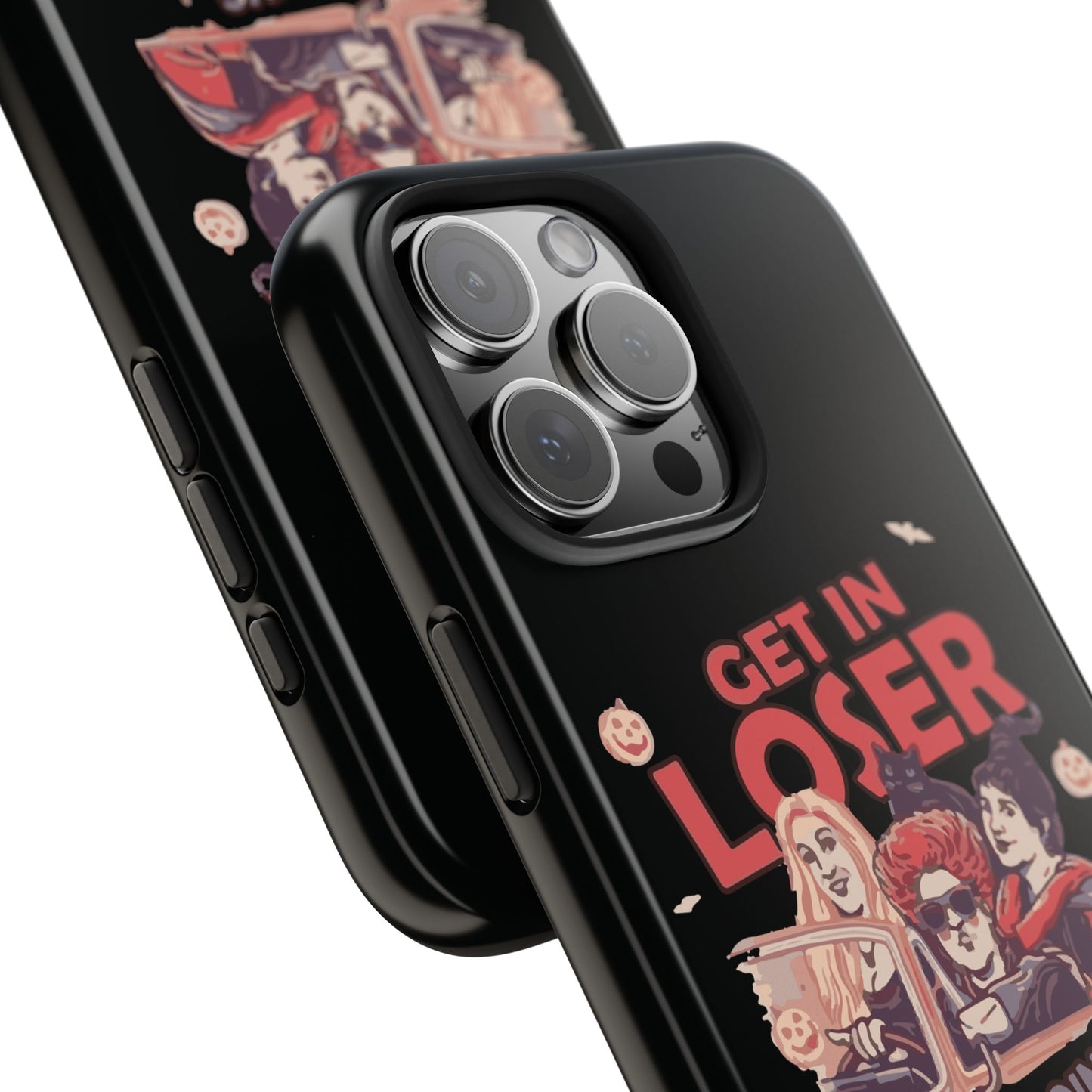 Witchy Tough Phone Case - Get in Loser Design, Halloween Gift, Spooky Style, Kawaii Aesthetic, Cell Phone Cover