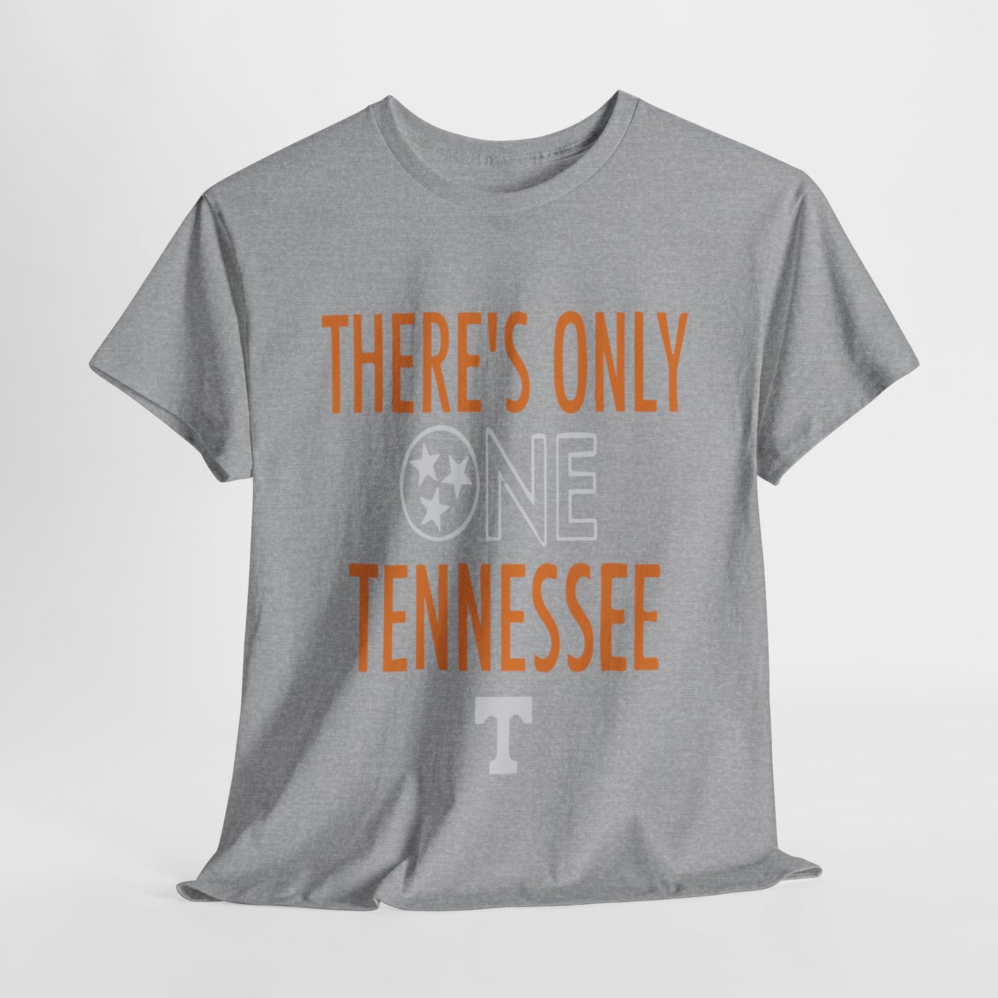 Tennessee Pride Tee, Unisex Heavy Cotton Tee, Tennessee Fans Gift, College Sports Apparel, Casual Everyday Wear, State Pride Shirt