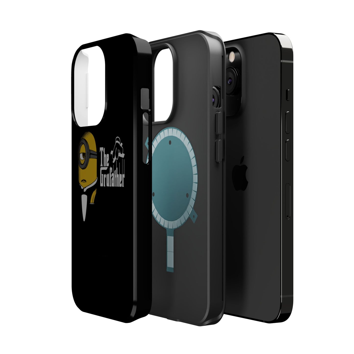 Magnetic Tough Cases: The Gruffather Phone Cover, Gift for Minions Fans, Unique Cell Phone Case, Durable Protective Case, Fun Cartoon Design