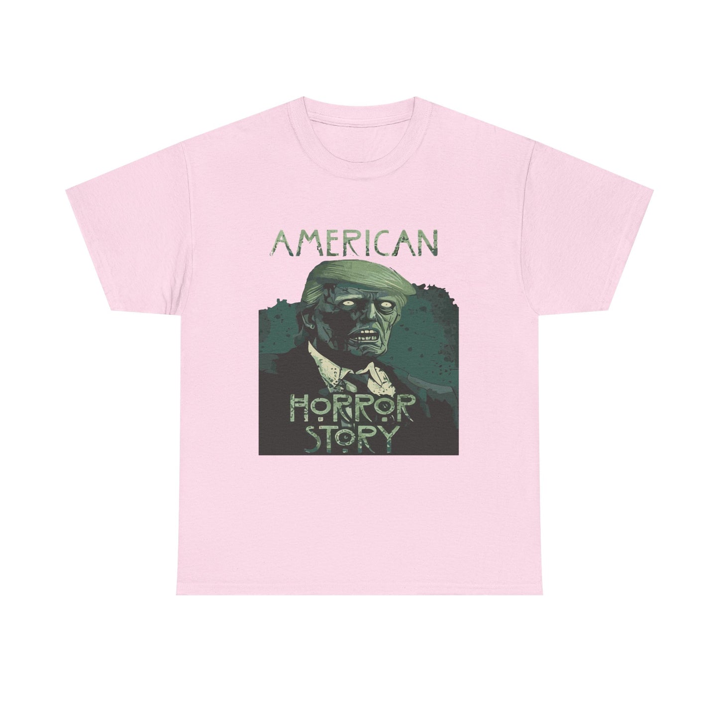 American Horror Story Unisex Heavy Cotton Tee, Horror Fan Gift, Graphic Tee, Halloween Costume, TV Show Merch
