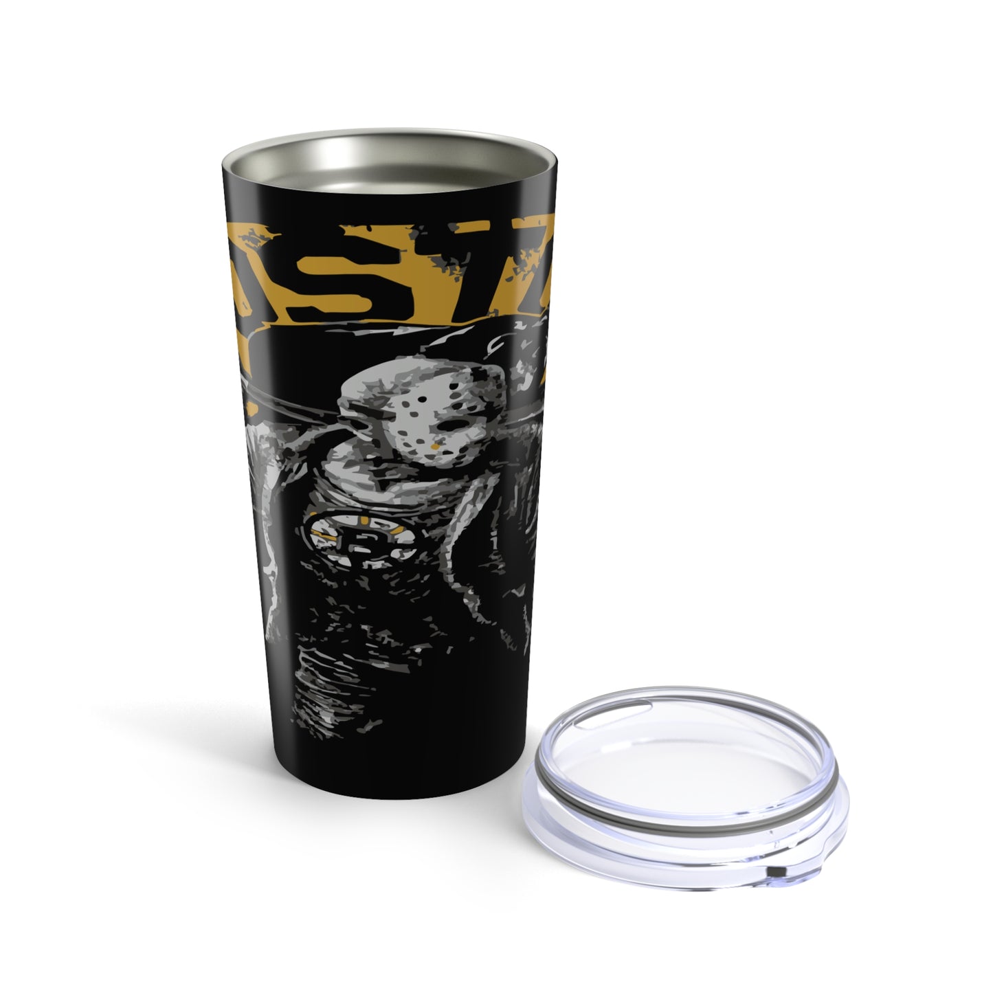Horror-Themed Tumbler, 20oz Insulated Drinkware - Perfect for Halloween, Gift for Movie Lovers, Unique Collectible