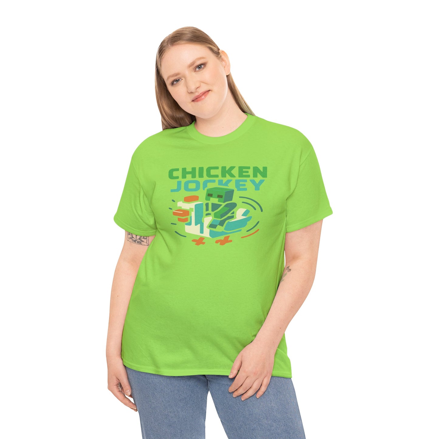 Chicken Jockey Minecraft T-shirt