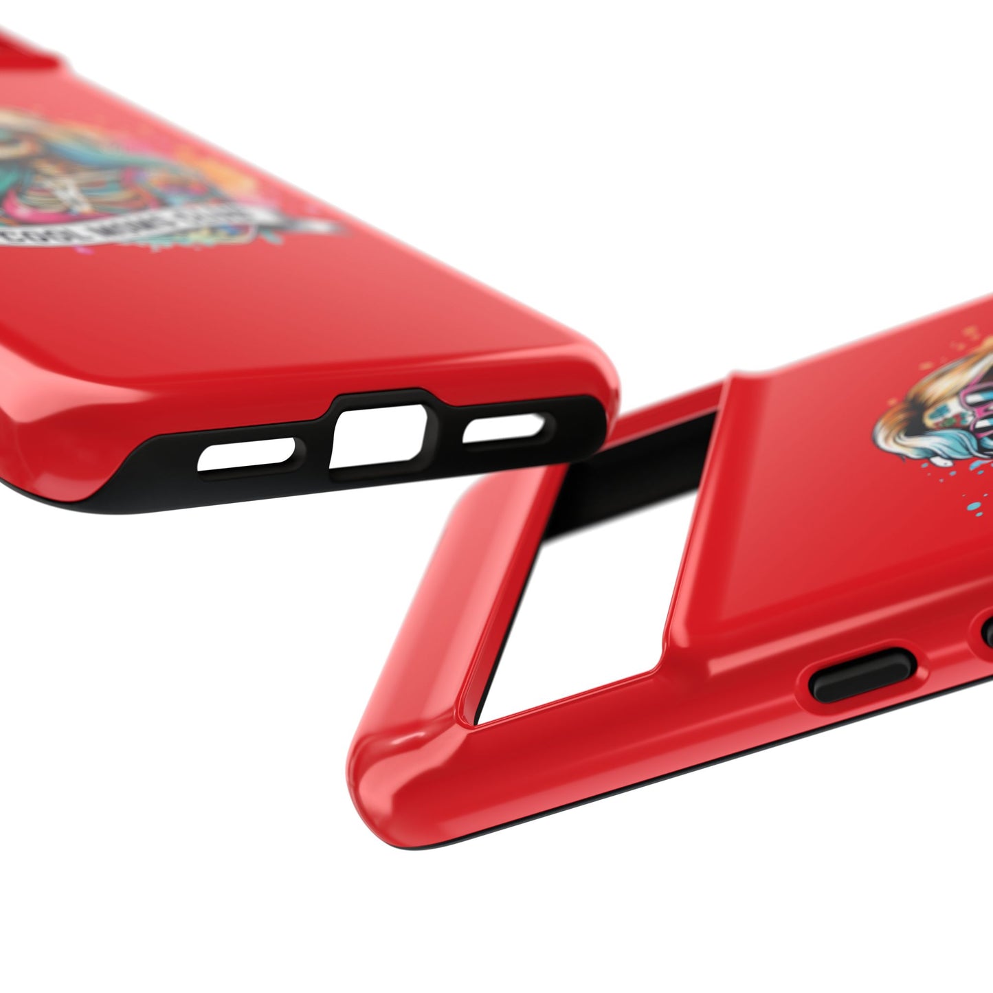 Cool Moms Club Phone Case - Tough Cases, Funky Phone Cover, Gift for Moms, Skeleton Design, Trendy Tech Accessories