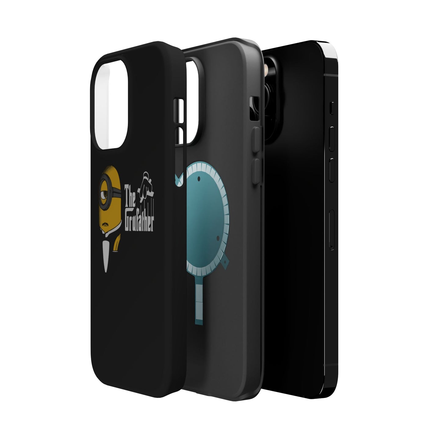 Magnetic Tough Cases: The Gruffather Phone Cover, Gift for Minions Fans, Unique Cell Phone Case, Durable Protective Case, Fun Cartoon Design